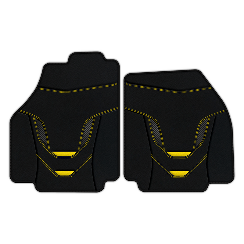 Customizable Leather Floor Mats with AW46 Pattern for Ferrari 458 Speciale (2012-2015)