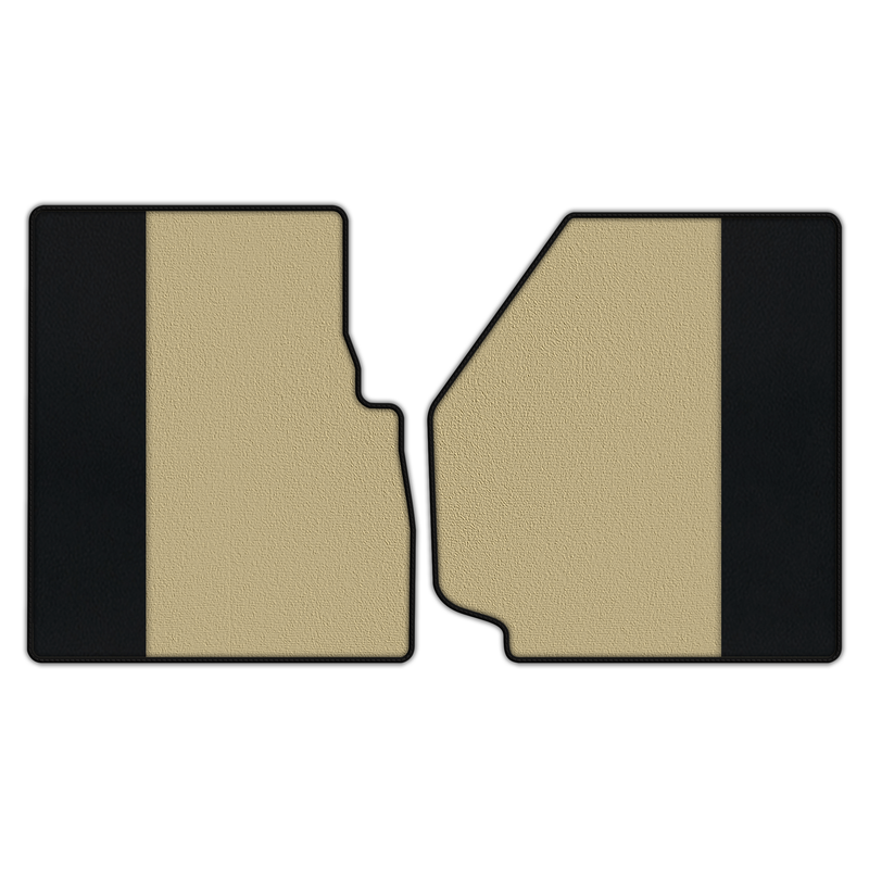 Customizable Floor Mats From Carpet With Leather for Land Rover Defender 90 (2007-2020)