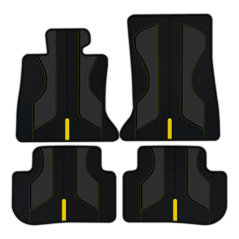 Customizable Leather Floor Mats with AW35 Pattern for Rolls Royce Dawn (2016-2023)