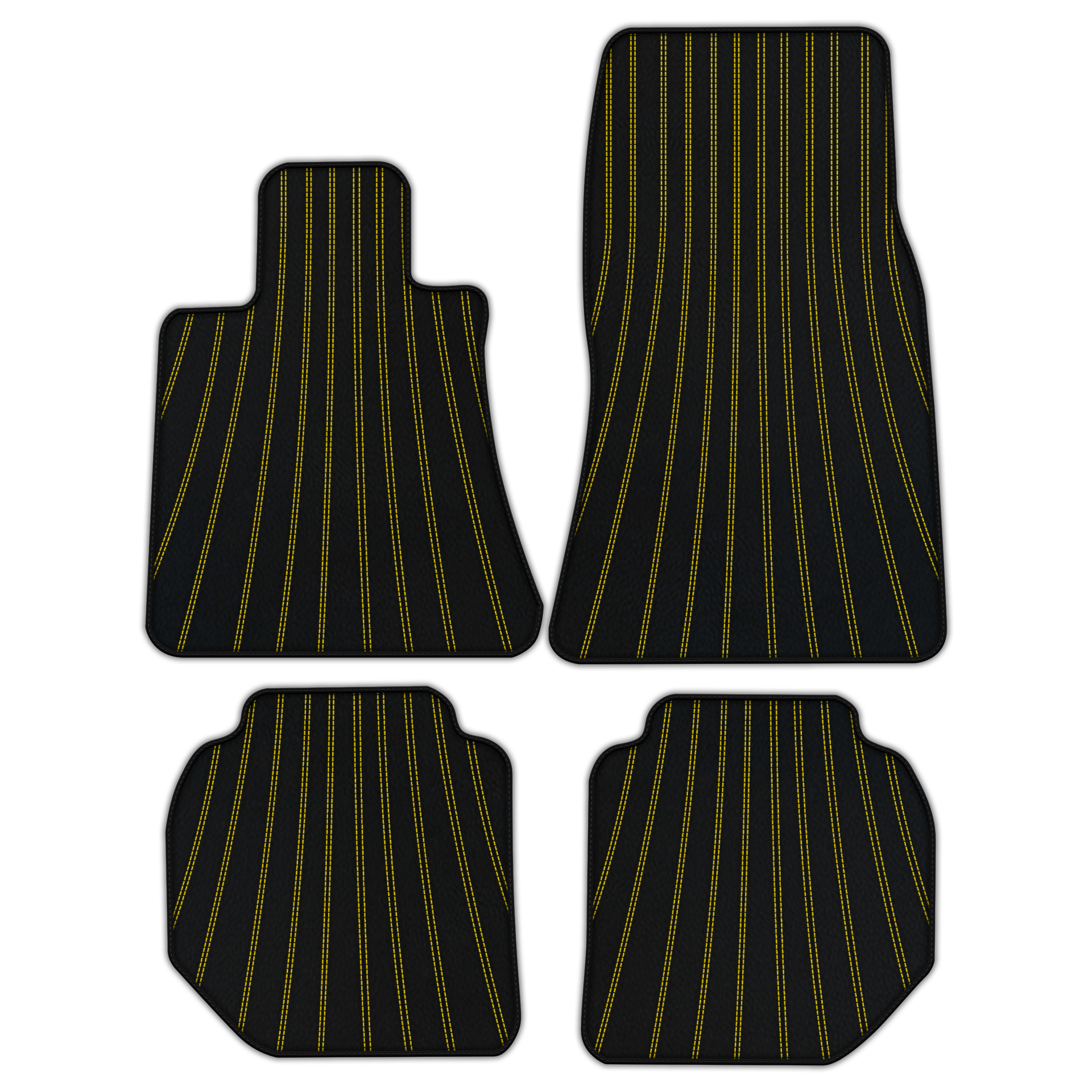 Customizable Leather Floor Mats with AW17 Pattern for Rolls Royce Ghost Series II (2021–2024) - AutoWin