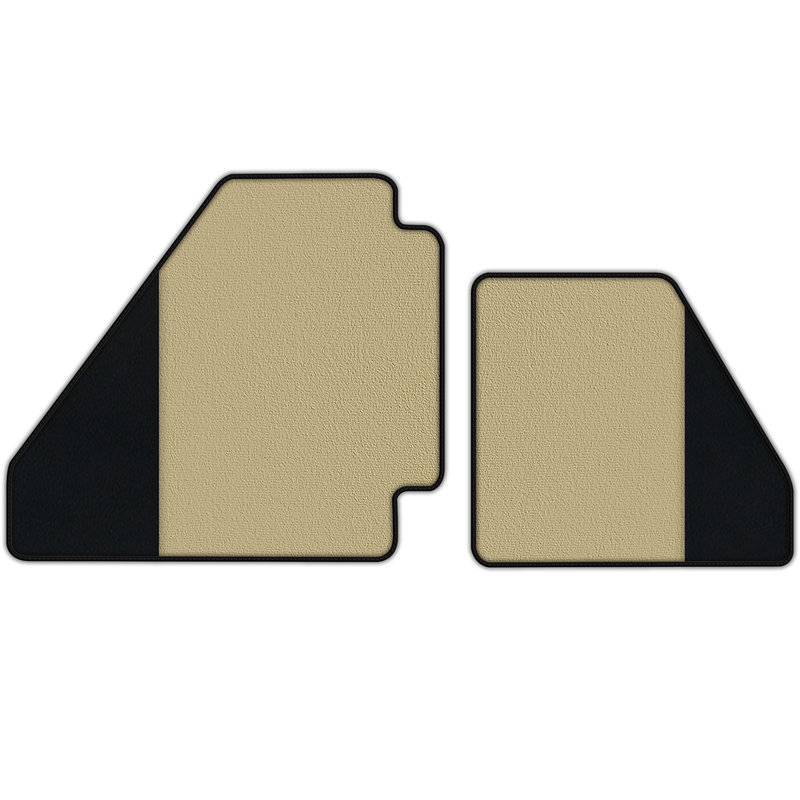 Customizable Floor Mats From Carpet With Leather for Ferrari F40 (1987-1996)