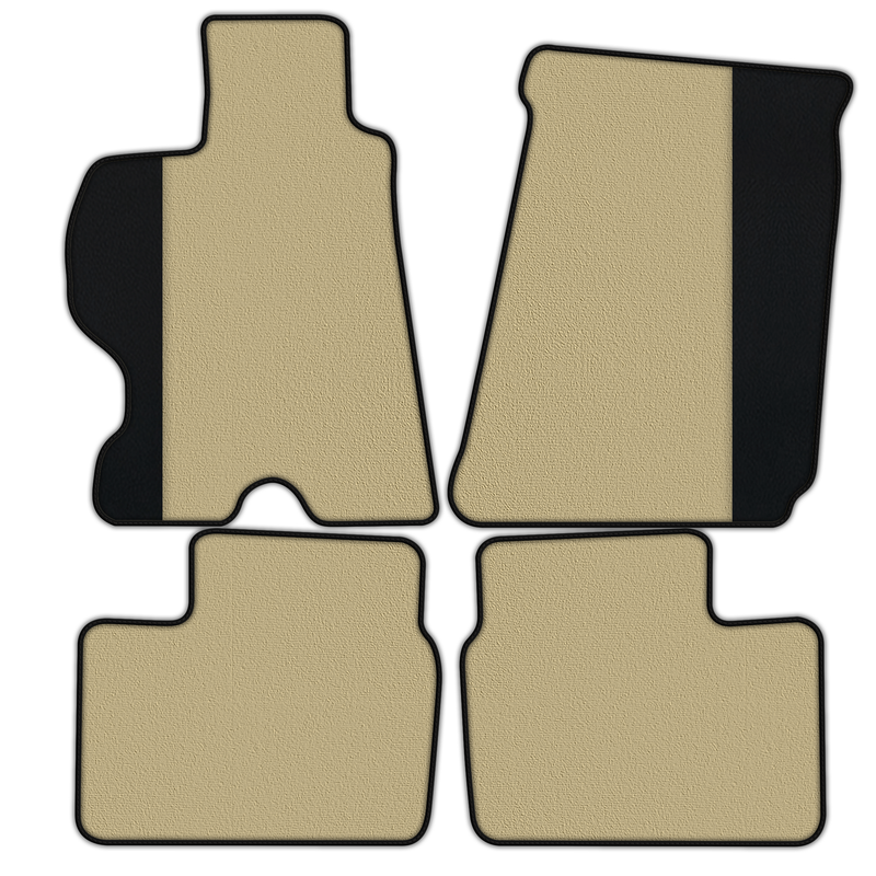 Maßgeschneiderte Fußmatten aus Teppich mit Leder für Ferrari FF (2011-2016)