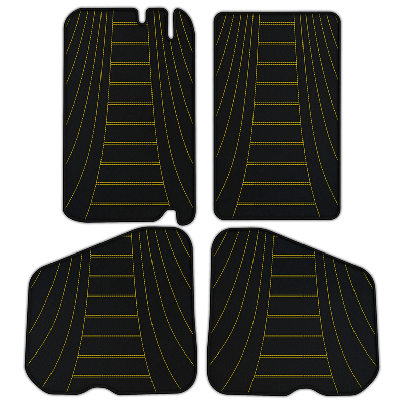 Customizable Leather Floor Mats with AW17 Pattern for Rolls Royce Shadow (1965-1977)
