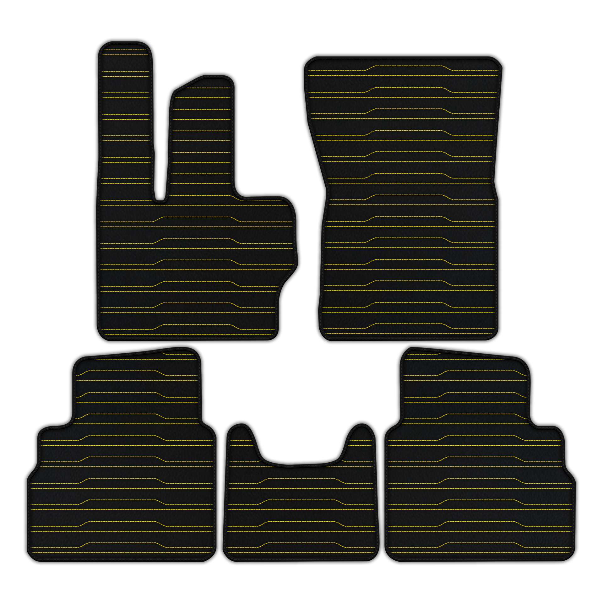 Customizable Leather Floor Mats with AW05 Pattern for Mercedes Benz G-Class W463 (2018-2023) - AutoWin