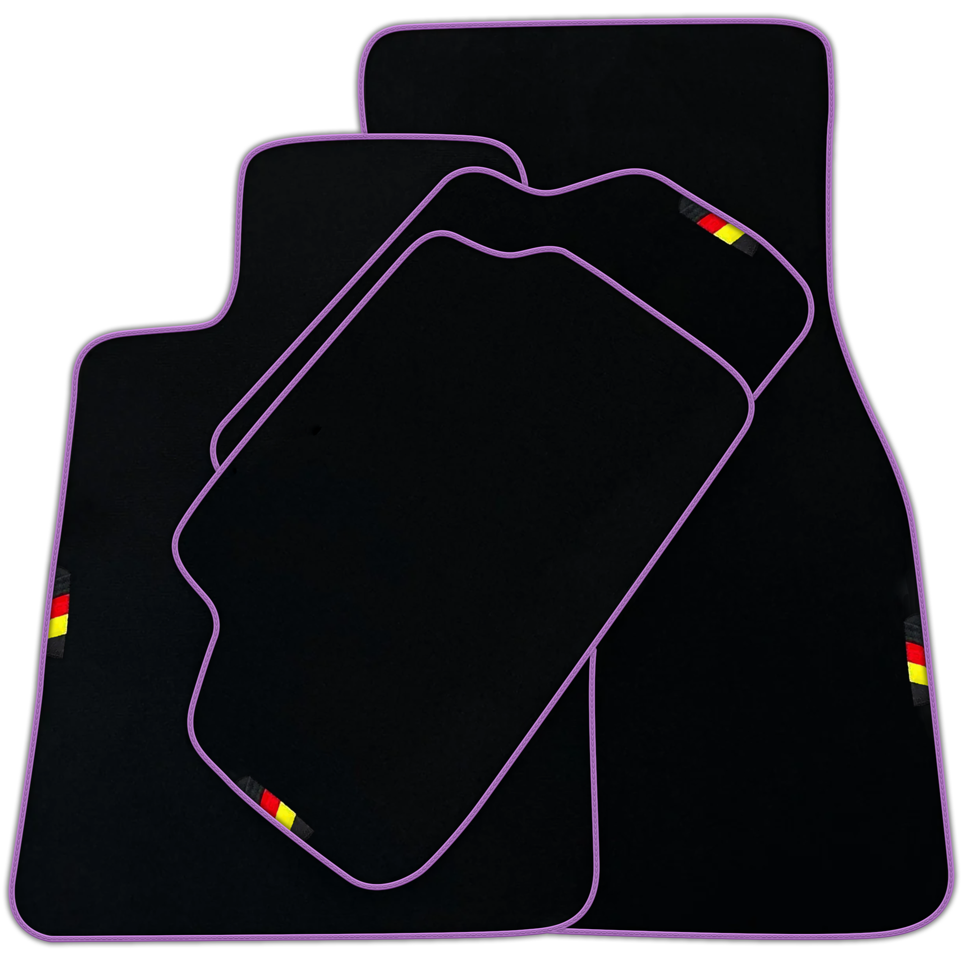 Black Mats For BMW 4 Series G23 Convertible Germany Edition | Various Trim Colors