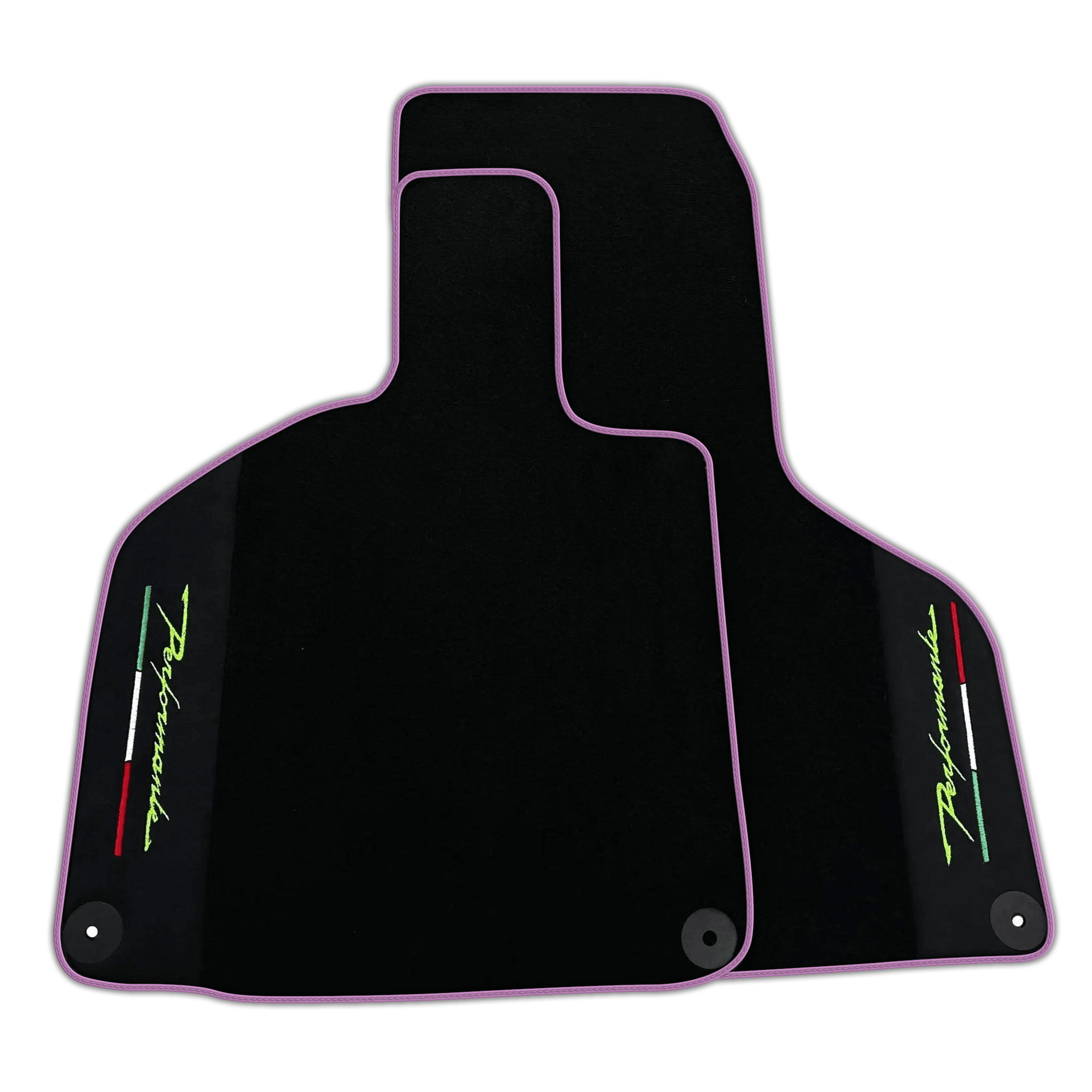 Floor Mats for Lamborghini Huracan Perfomante with Alcantara Leather | Various Trim Colors