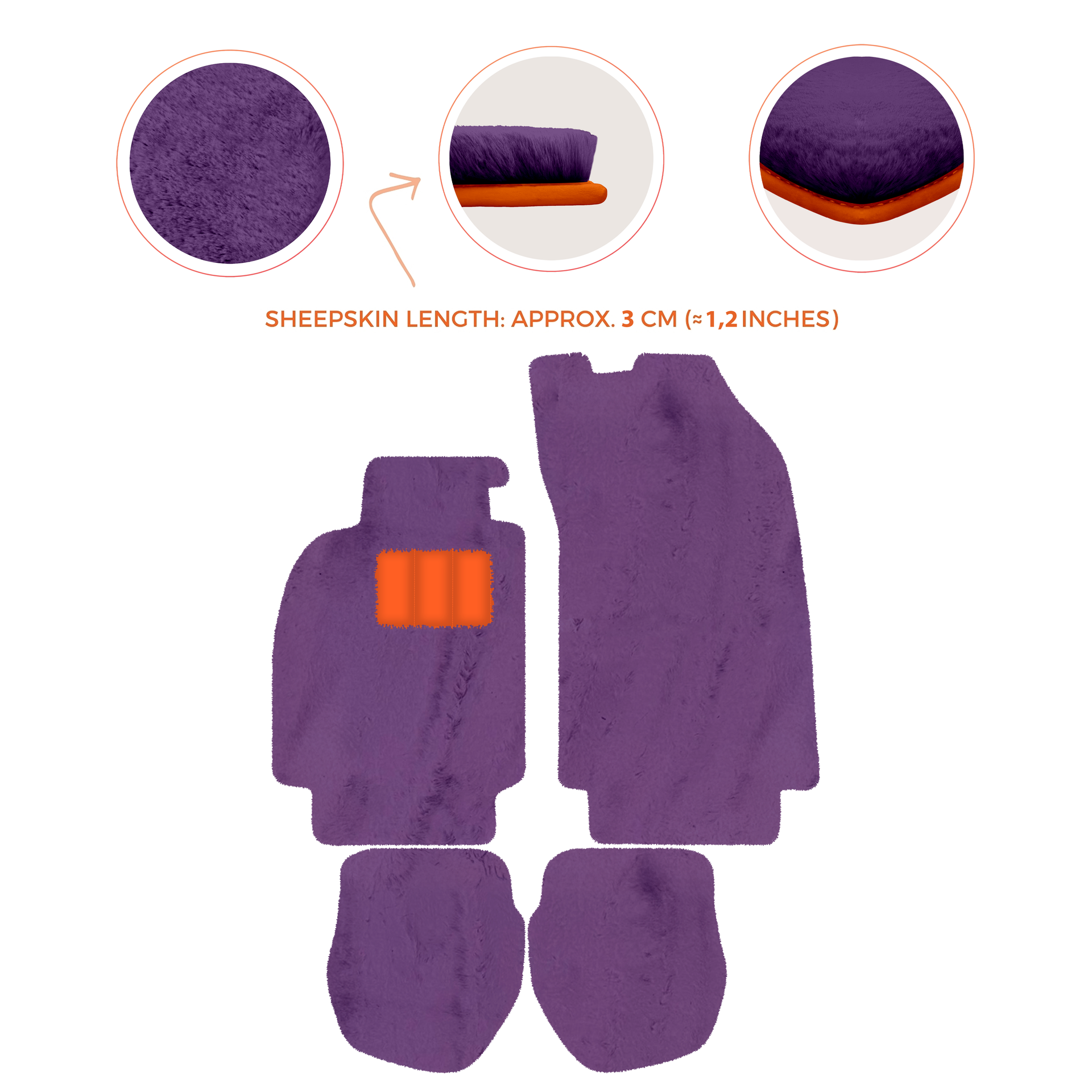 حصائر سيارات رمادية لسيارة بورش 964 (1989-1994) - AutoWin