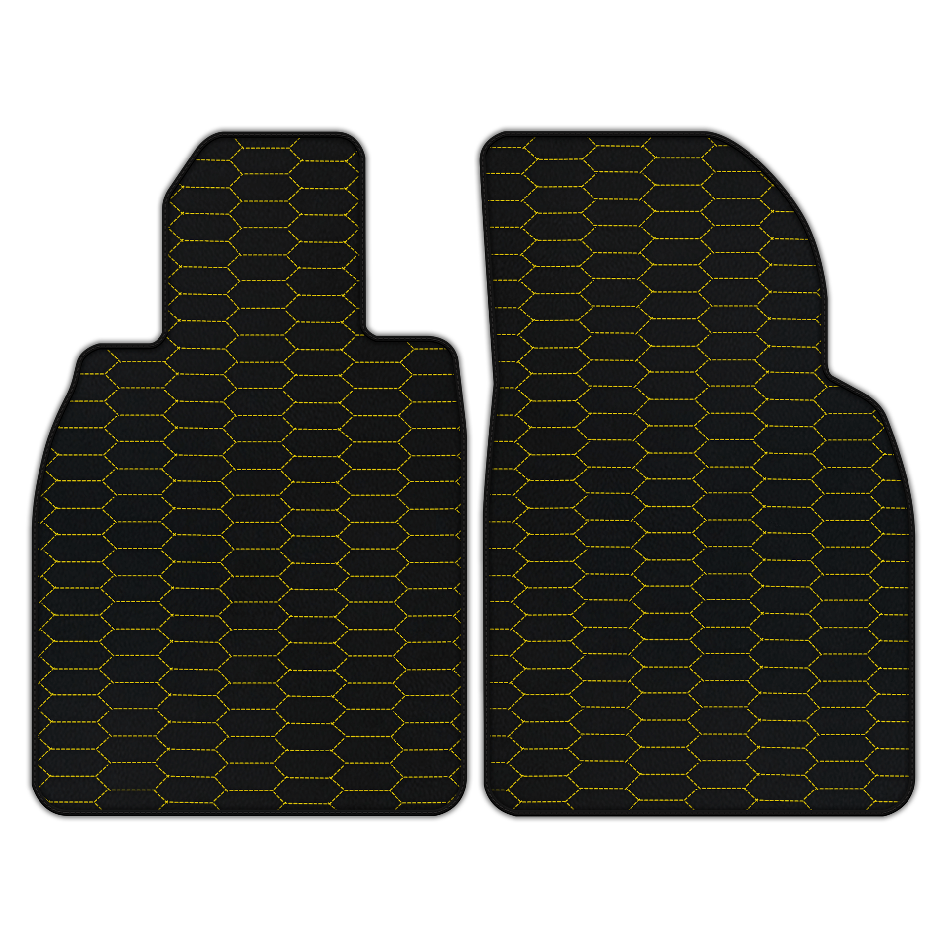 Customizable Leather Floor Mats for Porsche 981 Cayman (2012-2016)