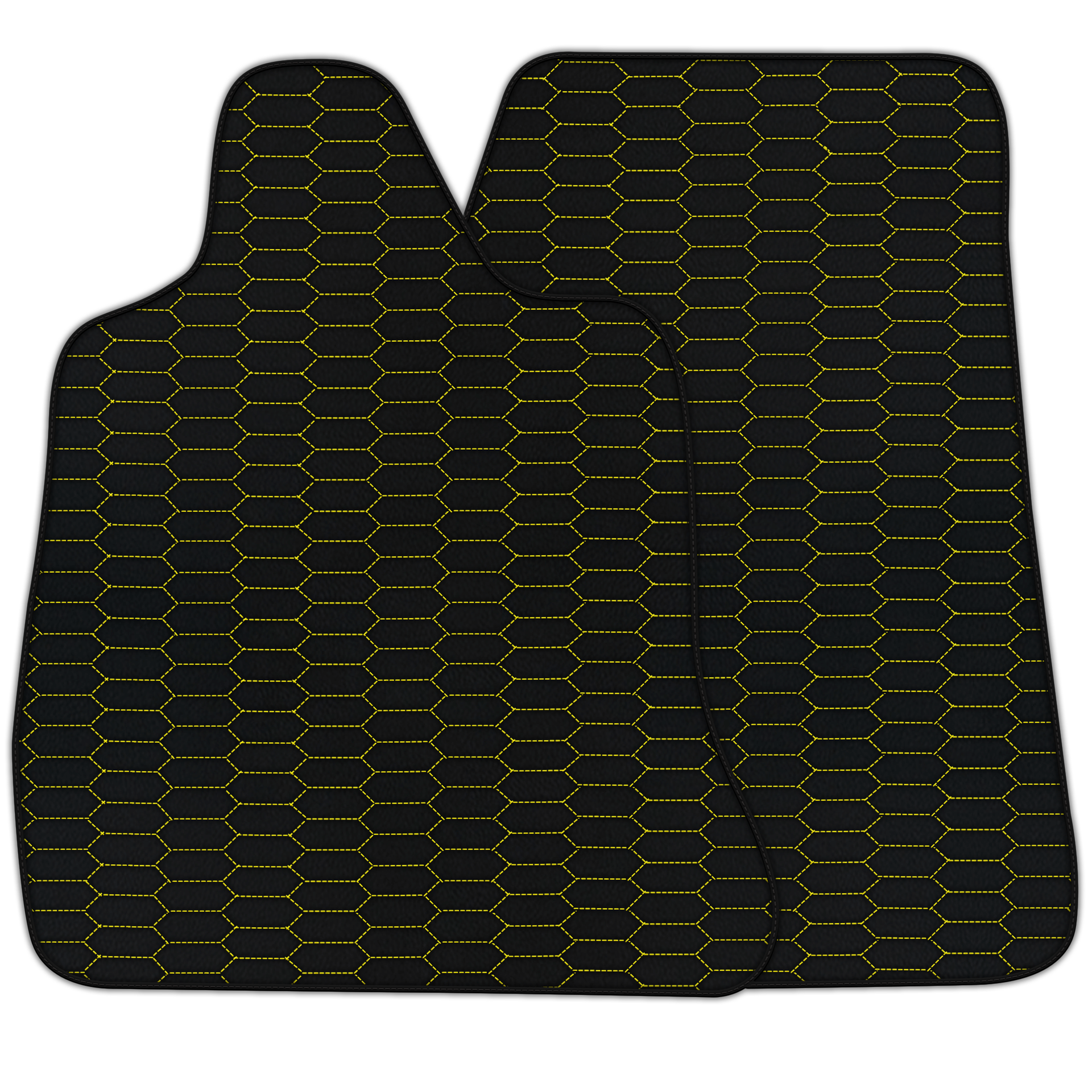 Premium Customizable Leather Floor Mats for Corvette C8 (2020-2024)