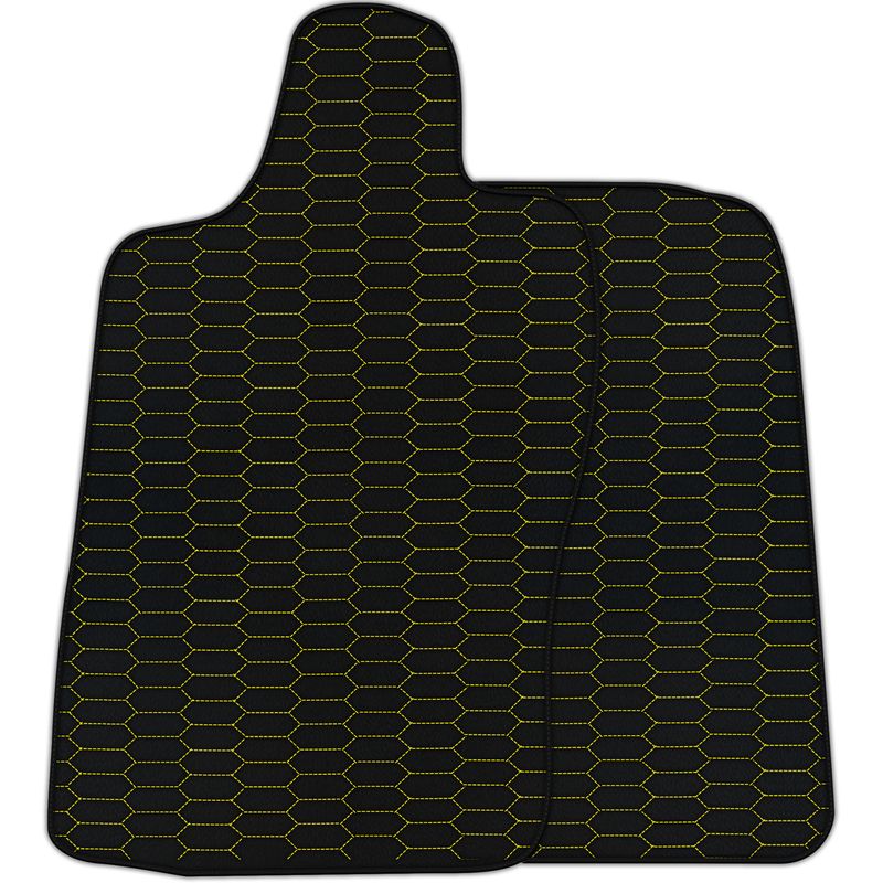 Customizable Leather Floor Mats with Raptor Hex Pattern for Aston Martin DB11 (2016–2023)
