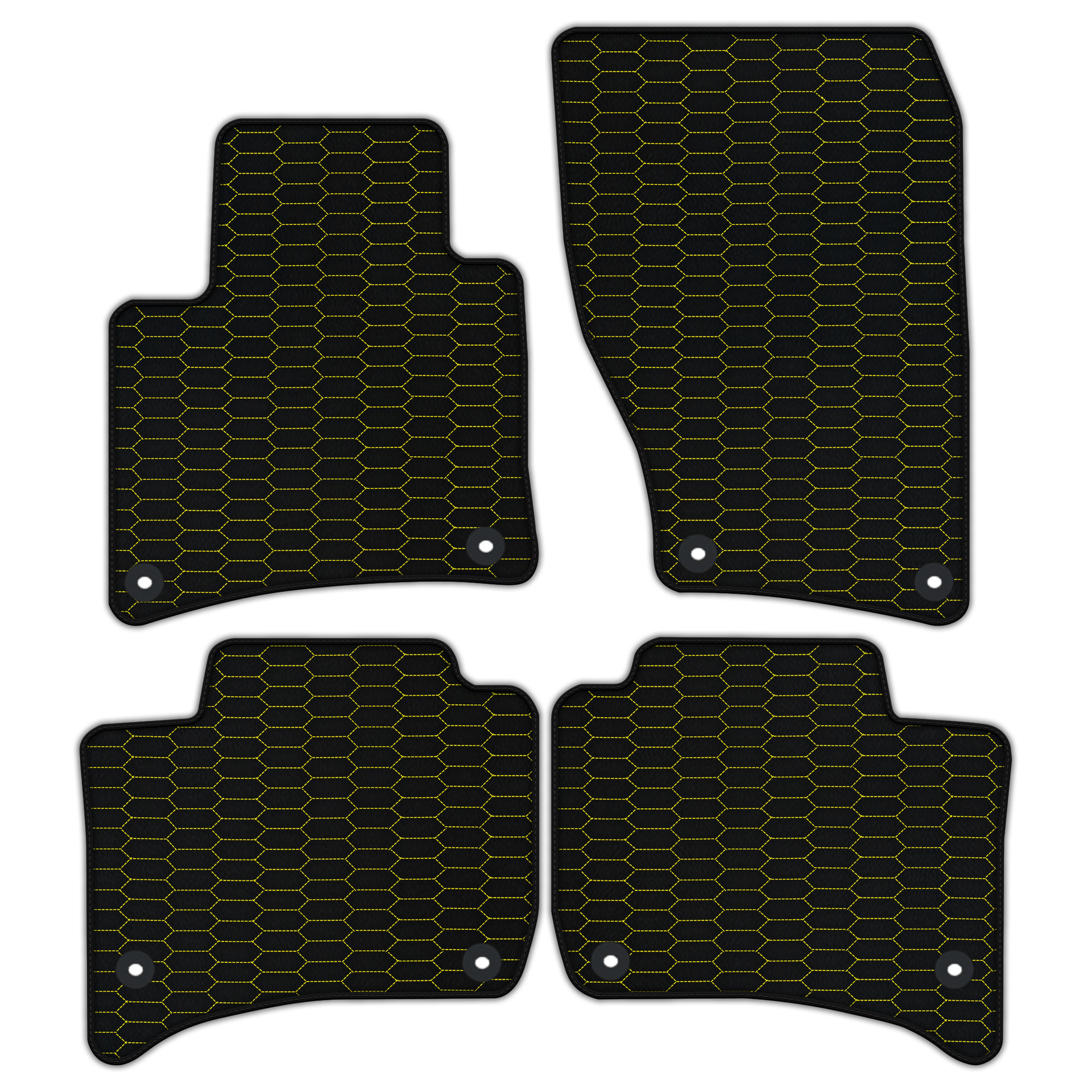 Customizable Leather Floor Mats for Porsche Cayenne (2010-2018)
