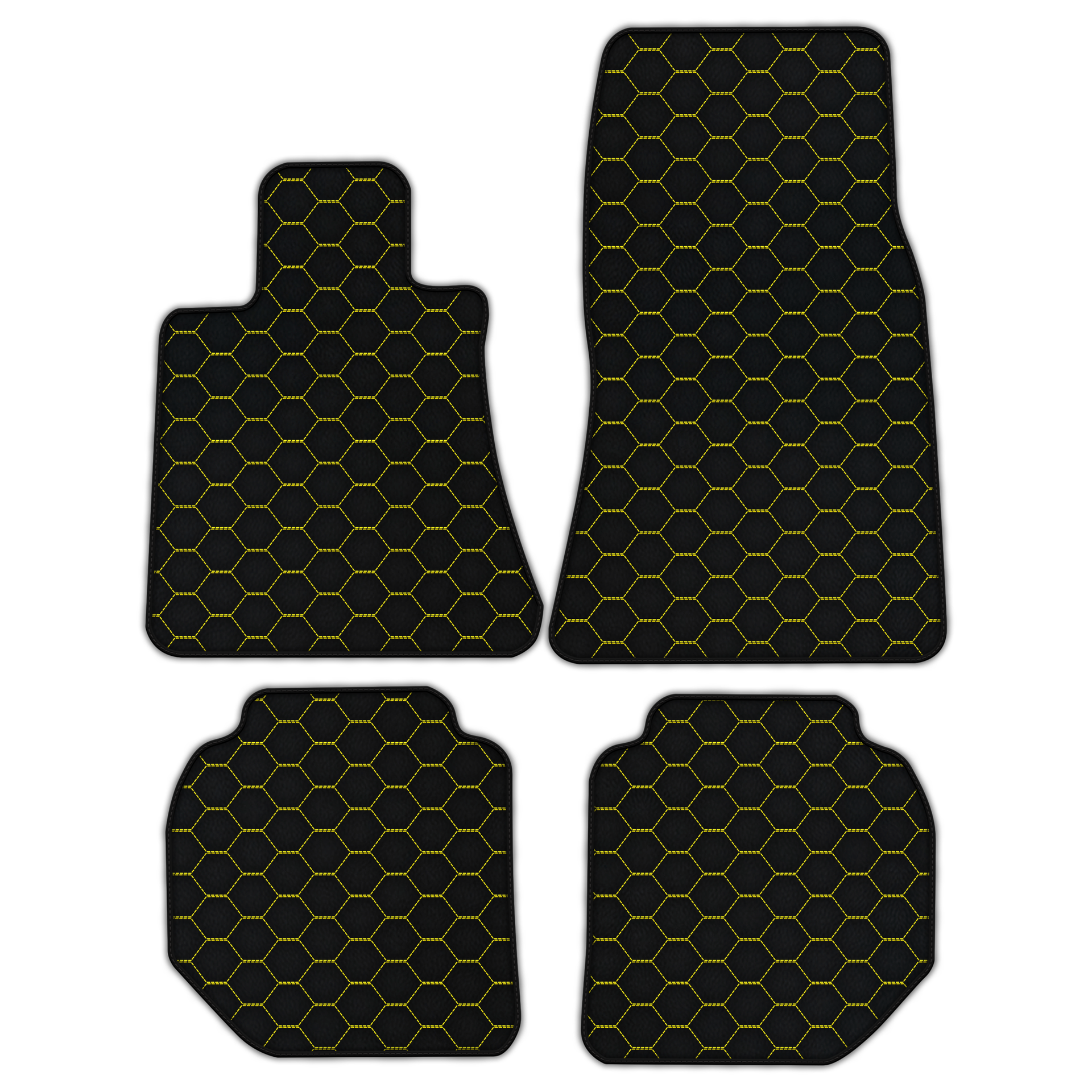 Premium Customizable Leather Floor Mats for Rolls Royce Ghost II