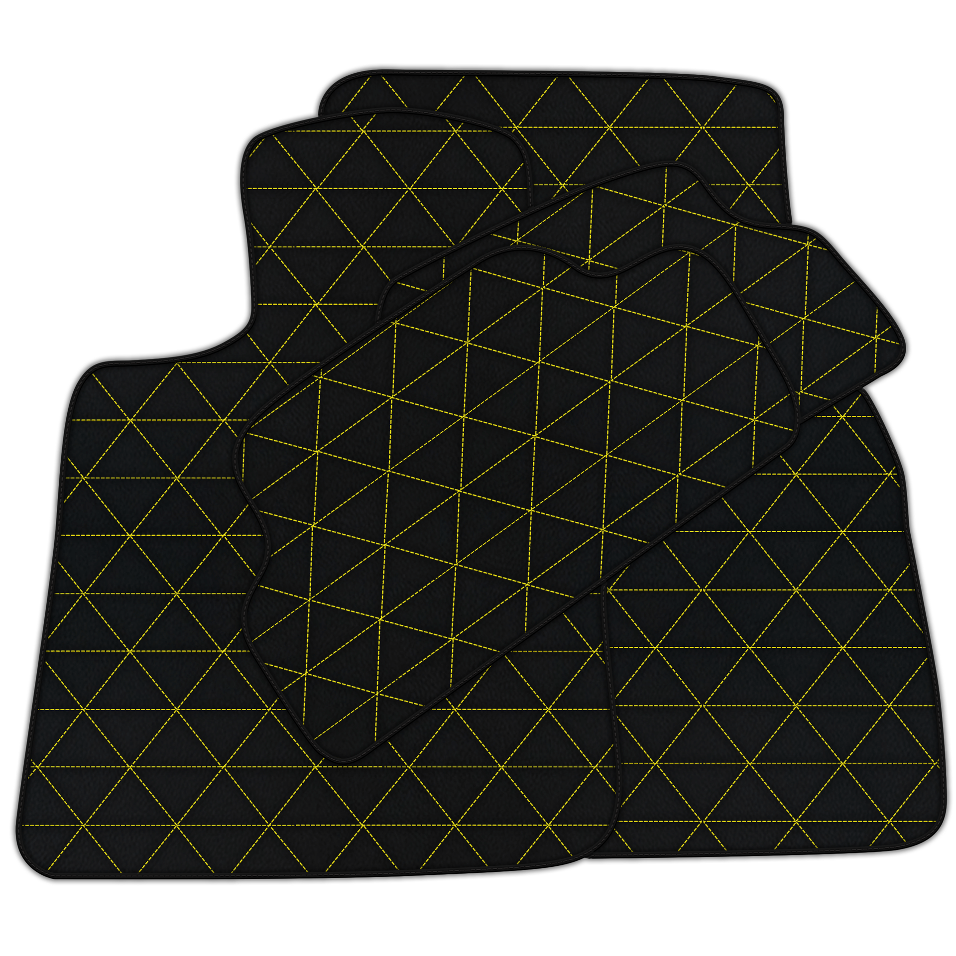 Premium Custom Leather Floor Mats for Mini Cooper F55 (2015-2023)