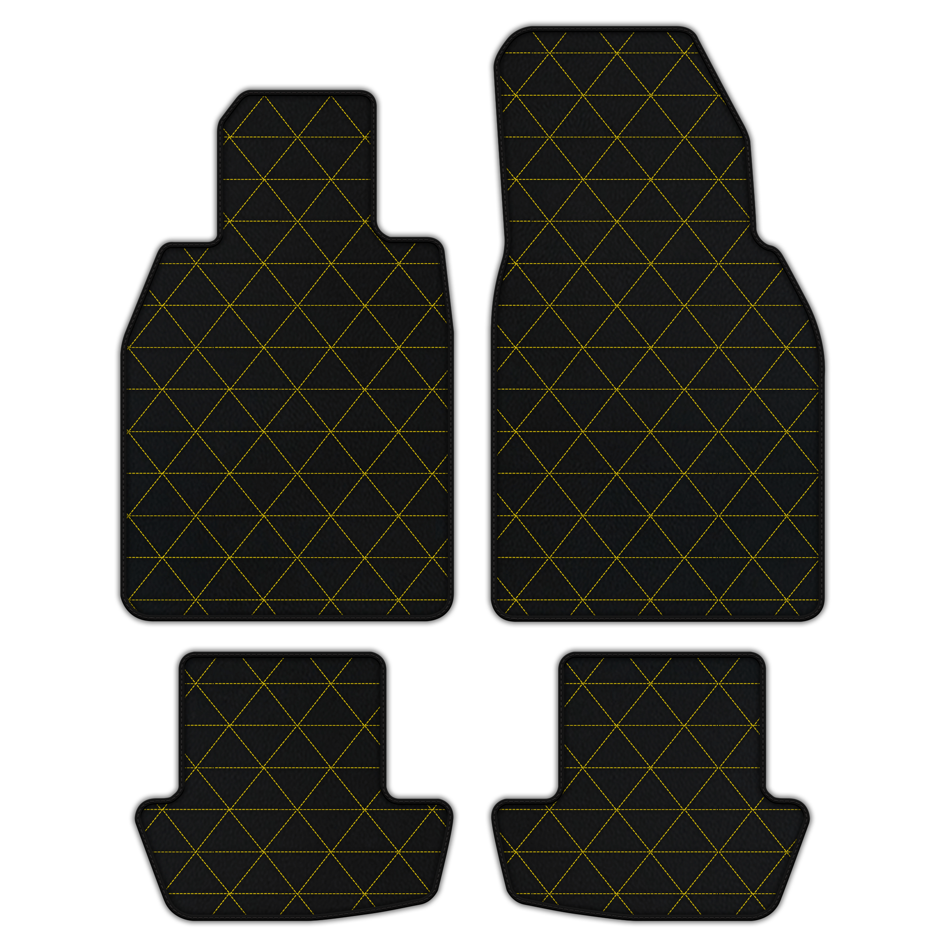 Customizable Leather Floor Mats for Porsche 911 - 992 (2019-2026)