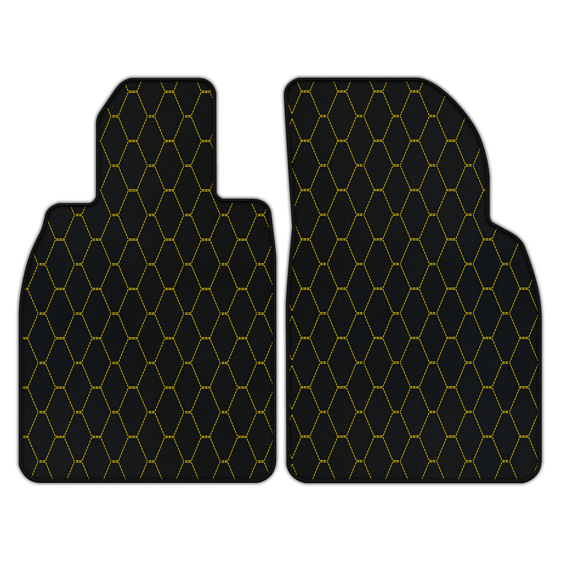 Customizable Leather Floor Mats for Porsche 981 Cayman (2012-2016)