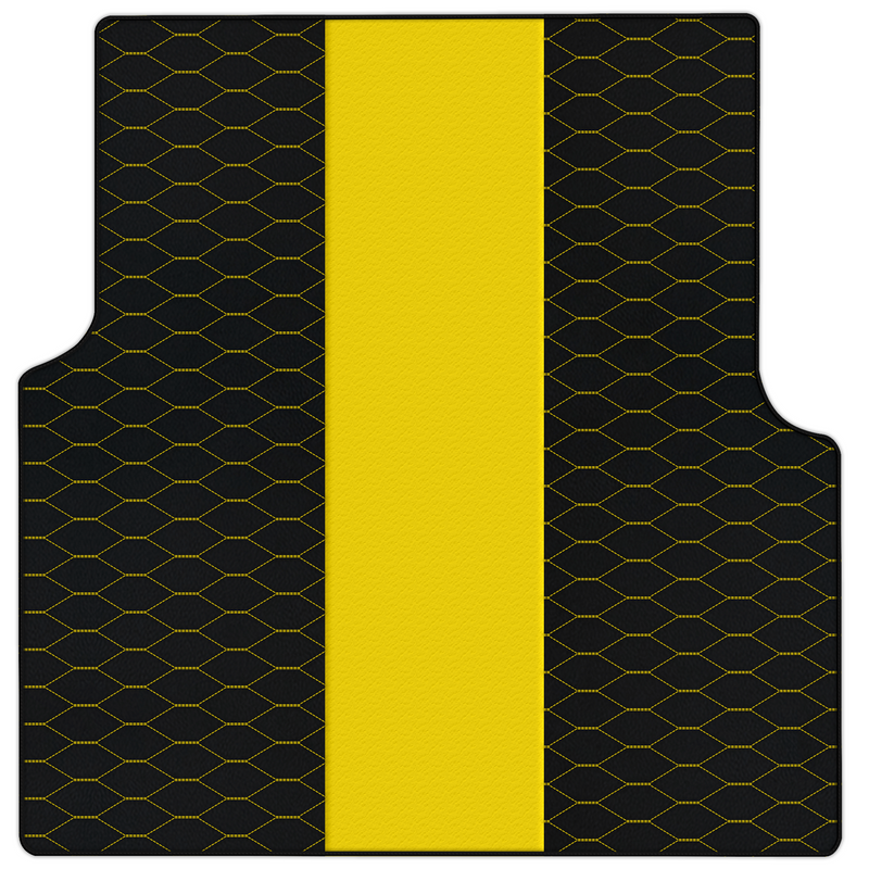 Anpassbare Leder-Kofferraummatten mit Viper-Hex-Muster für Rolls-Royce Cullinan (2018-2025)