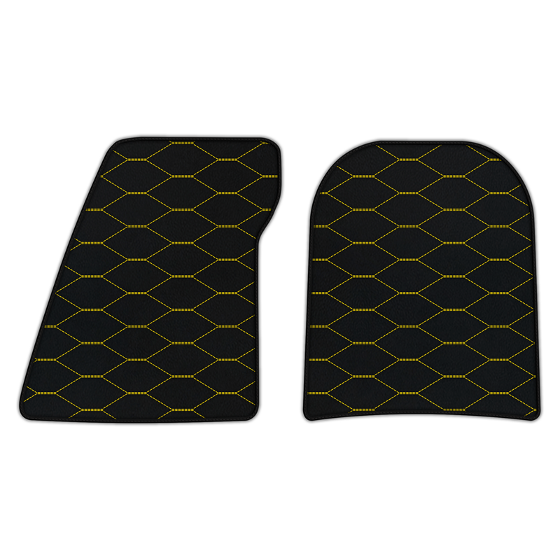 Customizable Leather Floor Mats with Viper Hex Pattern for Lotus Evija (2023-2024)
