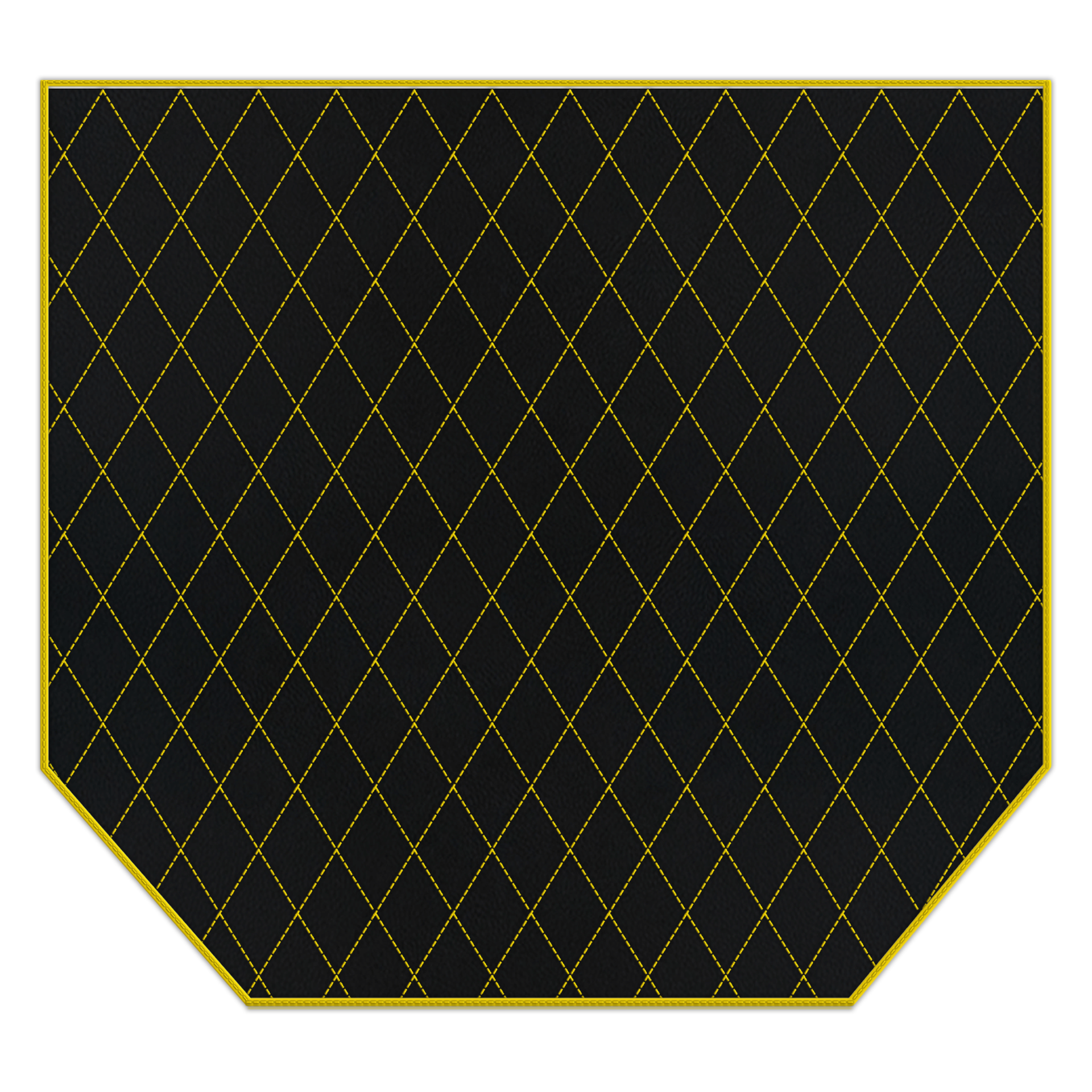 Black Floor Mats For Ferrari 360 Modena 1999-2005 With Red Alcantara Leather - AutoWin