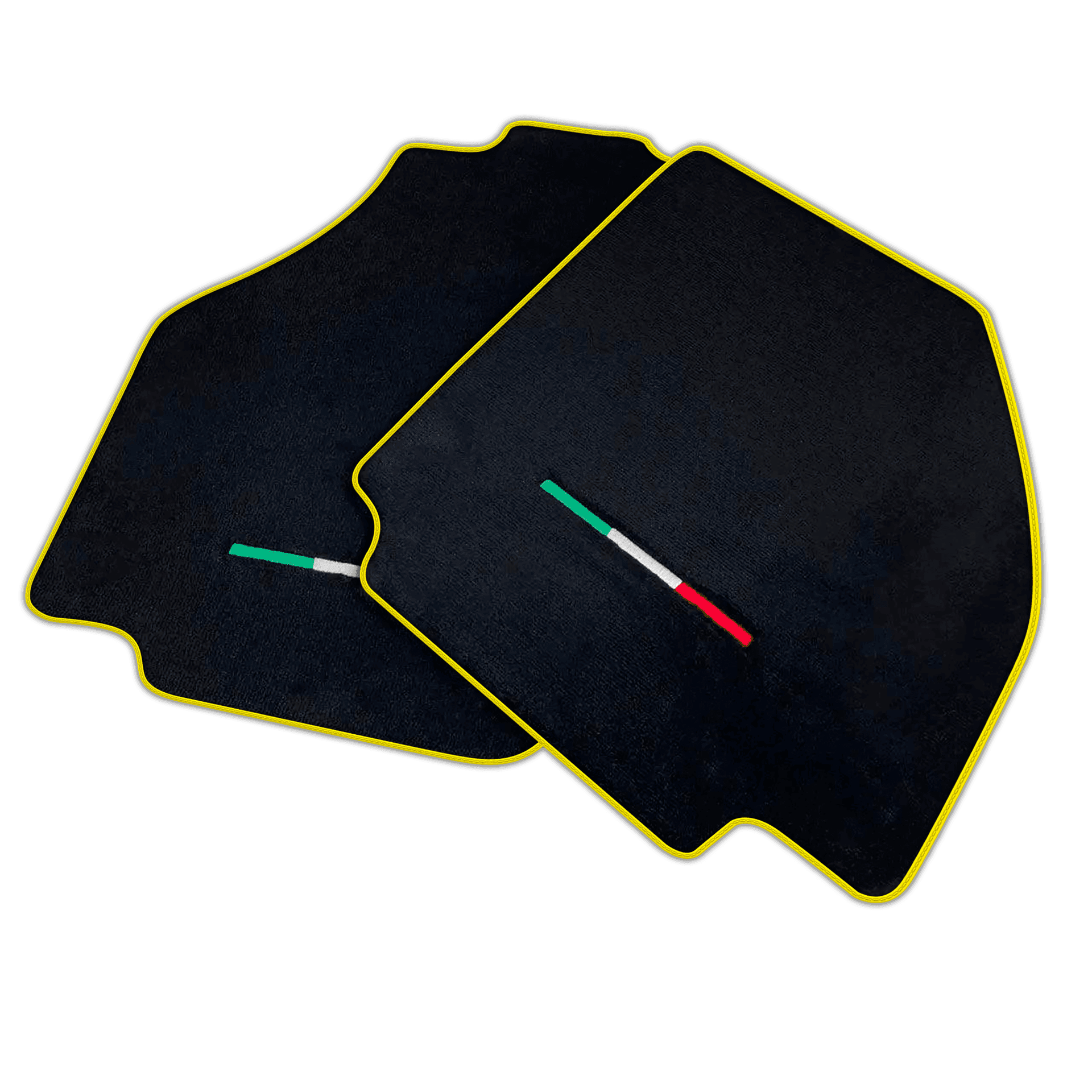 Black Floor Mats for Ferrari 488 Pista Spider (2019-2021) | Various Trim Colors