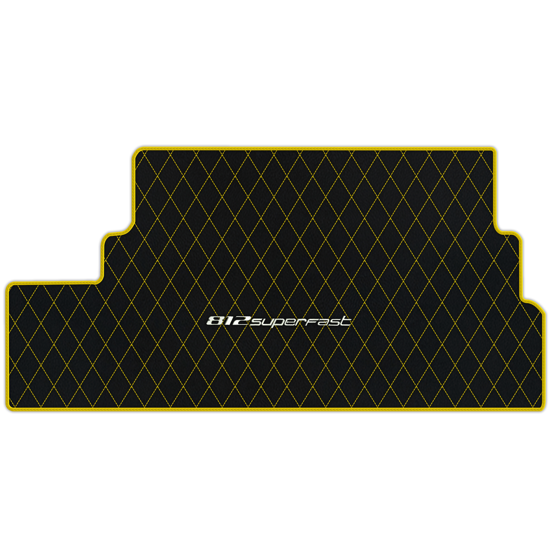 Premium Black Leather Floor Mats for Ferrari F12 (2012-2022)