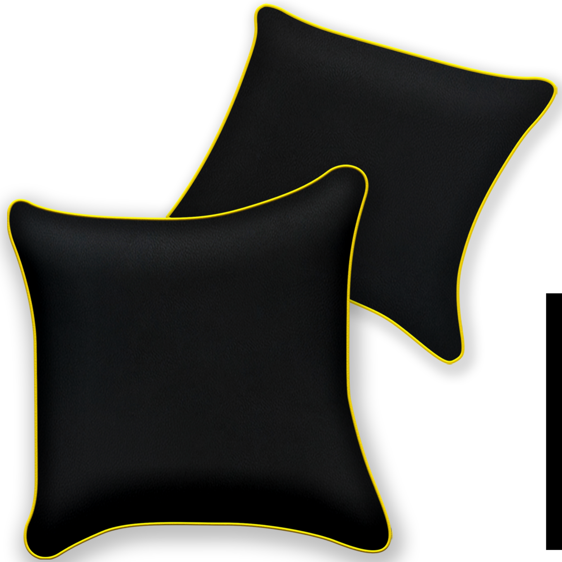 Premium Black Leather Floor Mats for Ferrari California | Full Set