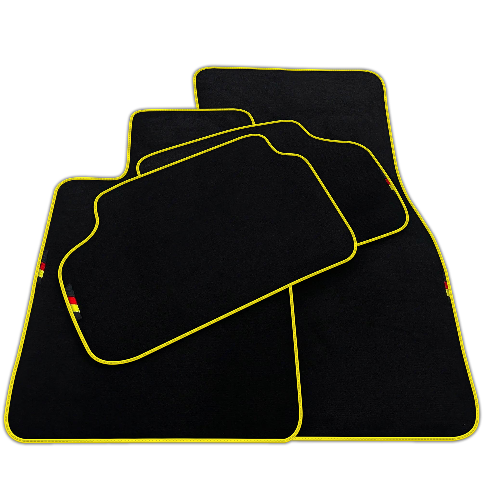 Black Floor Mats For BMW 3 Series G20 Germany Edition | Various Trim Colors