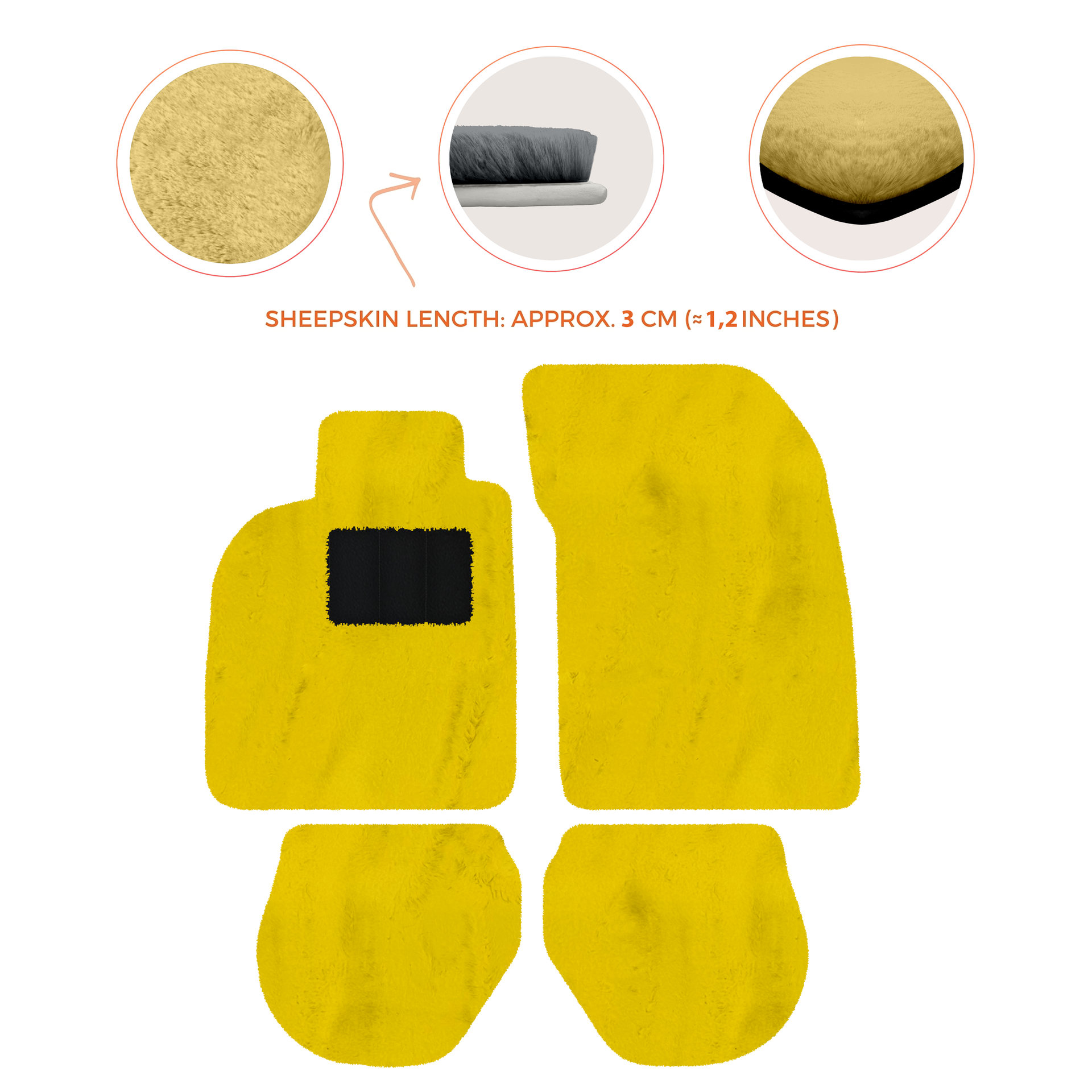 Tapis de voiture gris pour Porsche 911 - 993 (1994-1998) - AutoWin