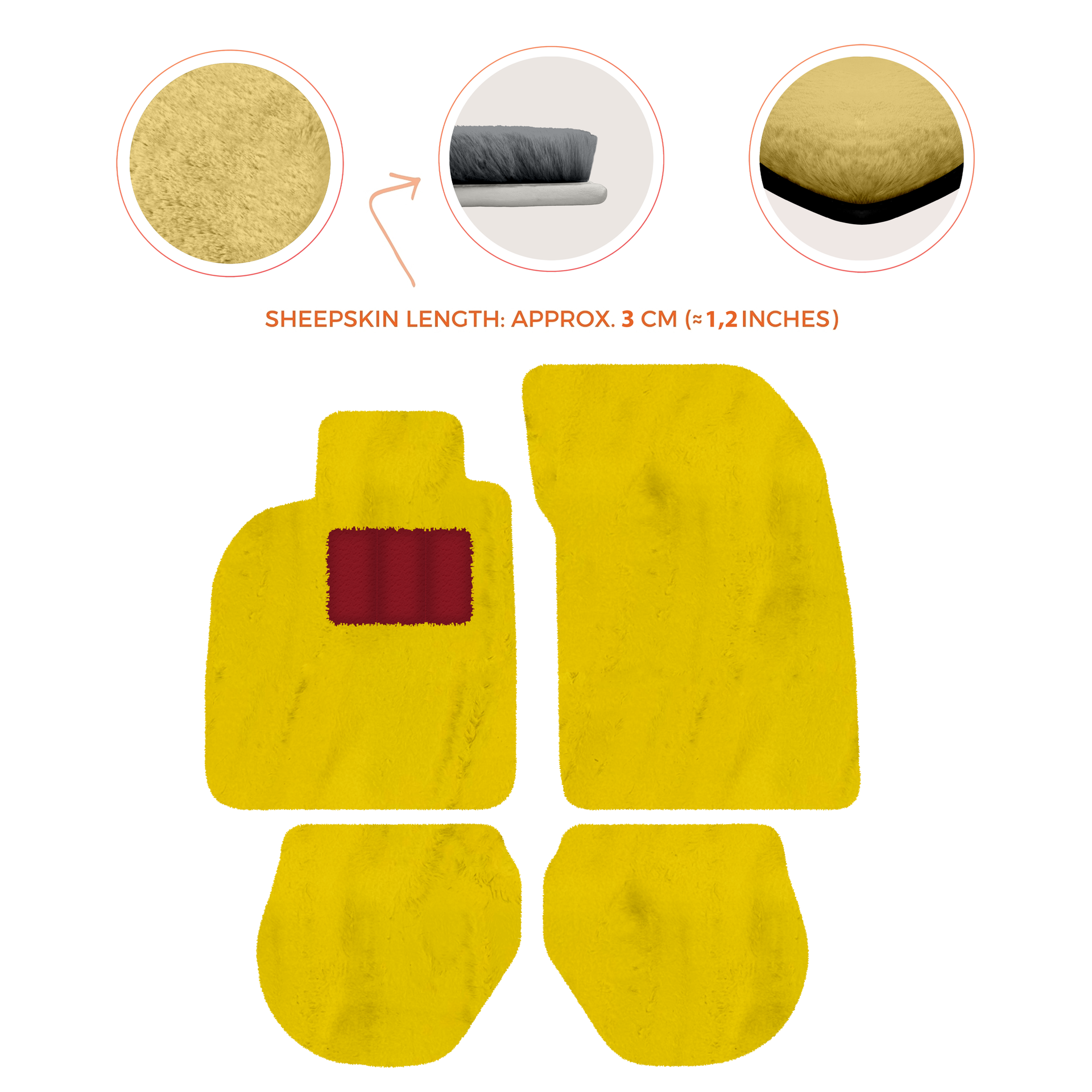 Tapis de voiture gris pour Porsche 911 - 993 (1994-1998) - AutoWin