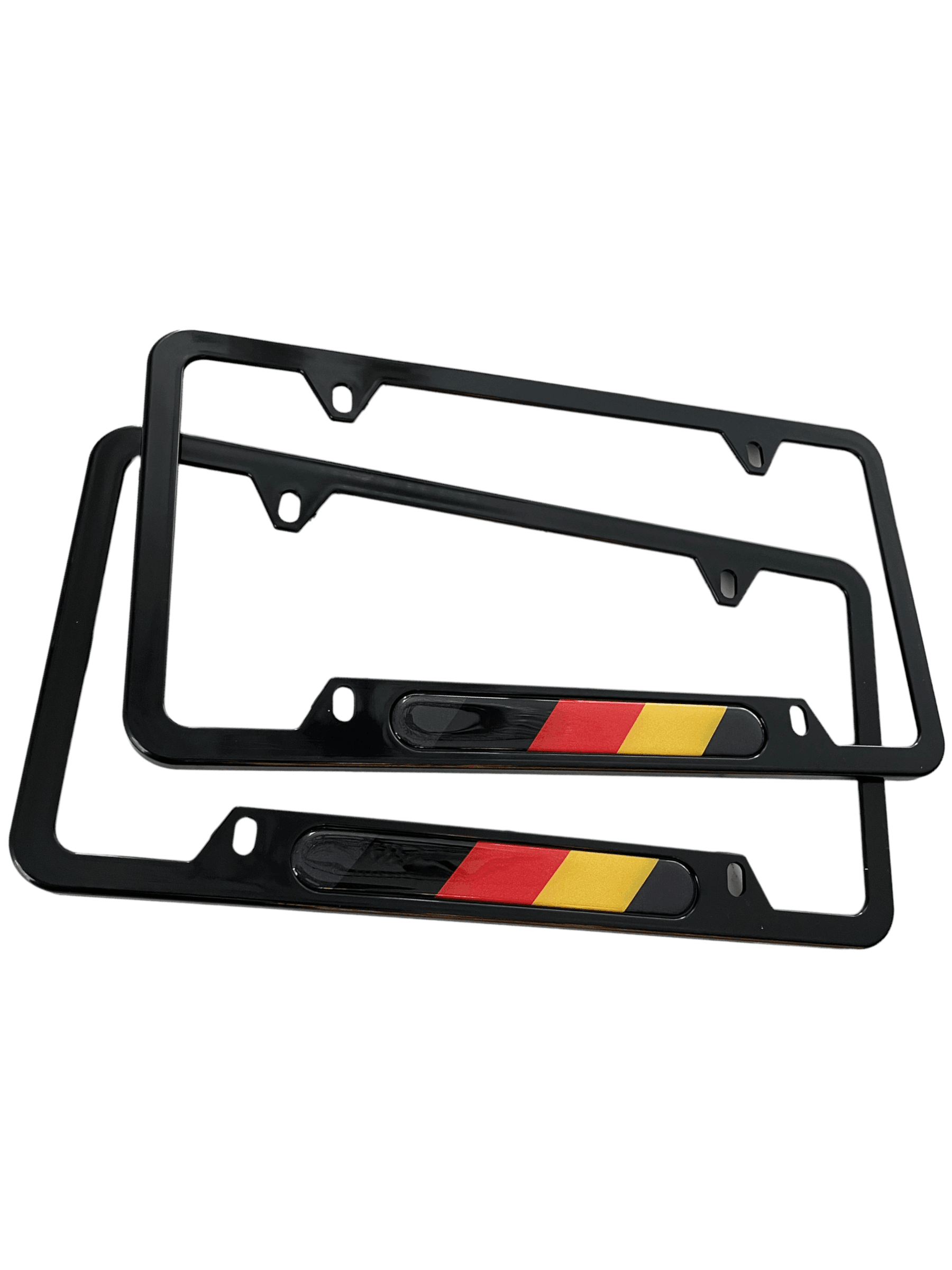 Autowin Number Plate Holder USA Standard Size Germany Flag - AutoWin