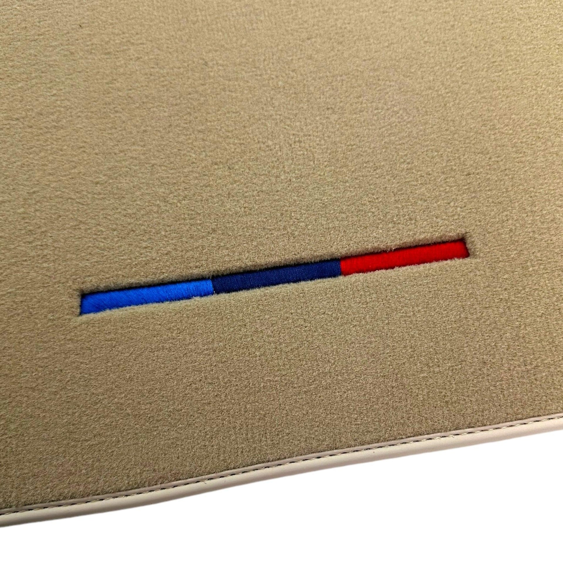 Beige Mats For BMW 7 Series E38 Long With M Package - AutoWin