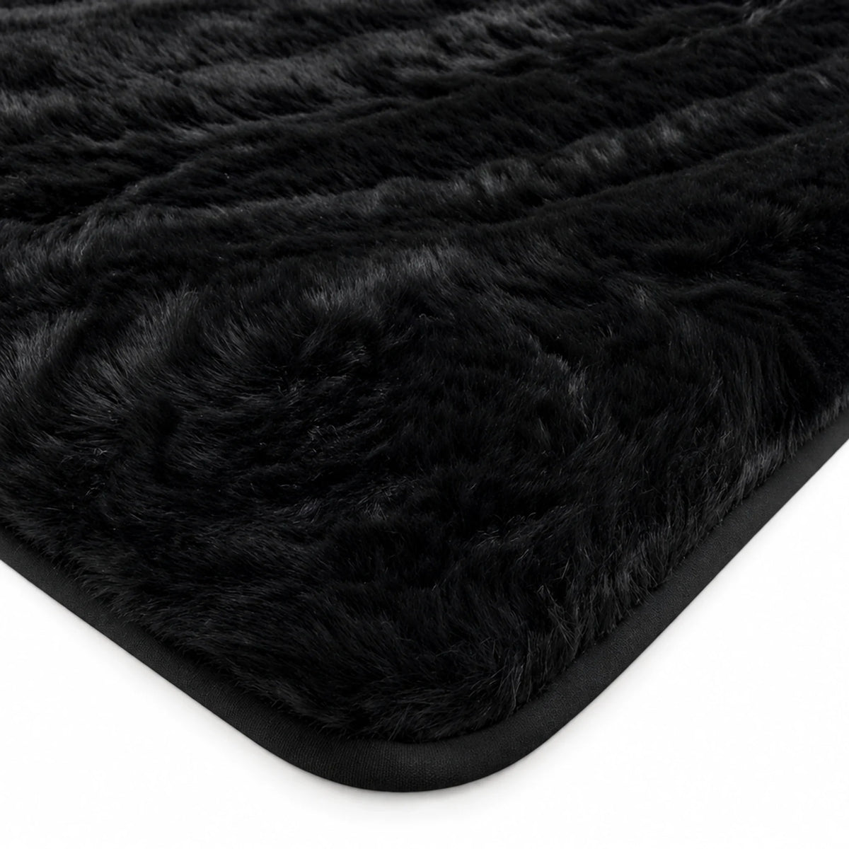 Customizable Black Sheepskin Trunk Floor Mat for Bentley Continental GT (2011–2018)
