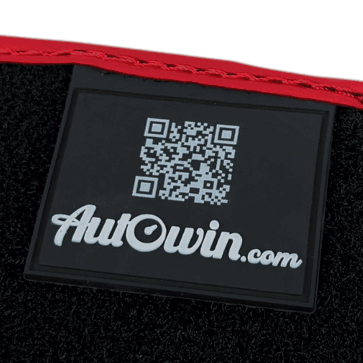 Black Alcantara Floor Mats for Ferrari 458 Italia (2009-2015) with Red Alcantara Accents