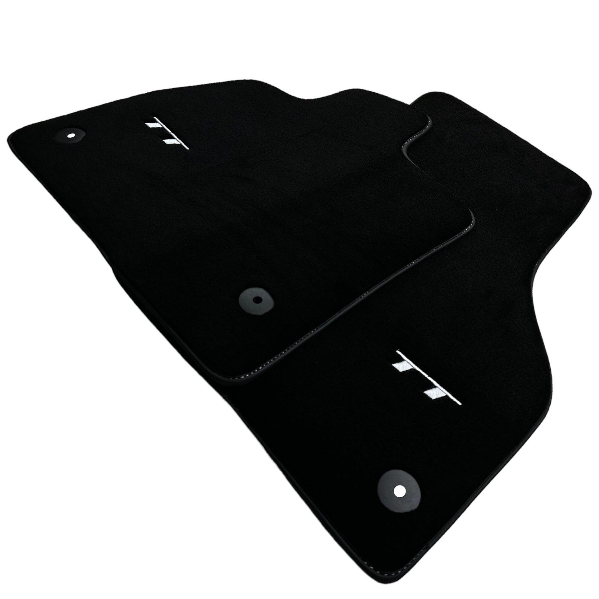 Black Floor Mats for Audi TT MK2 Coupe (2006-2014) - AutoWin
