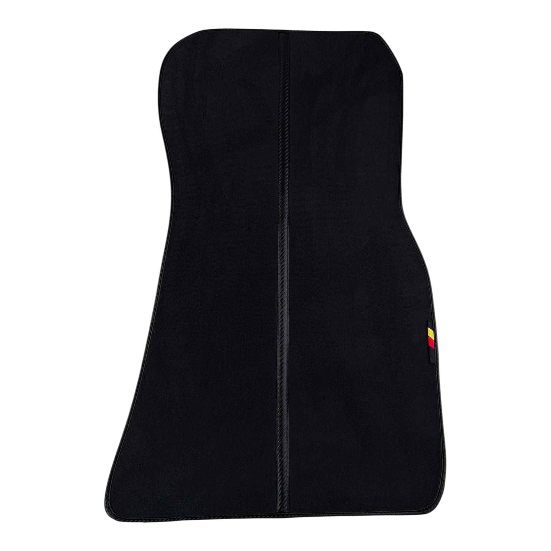 Black Floor Mats for BMW 1 Series E82 (2004-2013) rear view - BMW 1 Series (2004-2013)