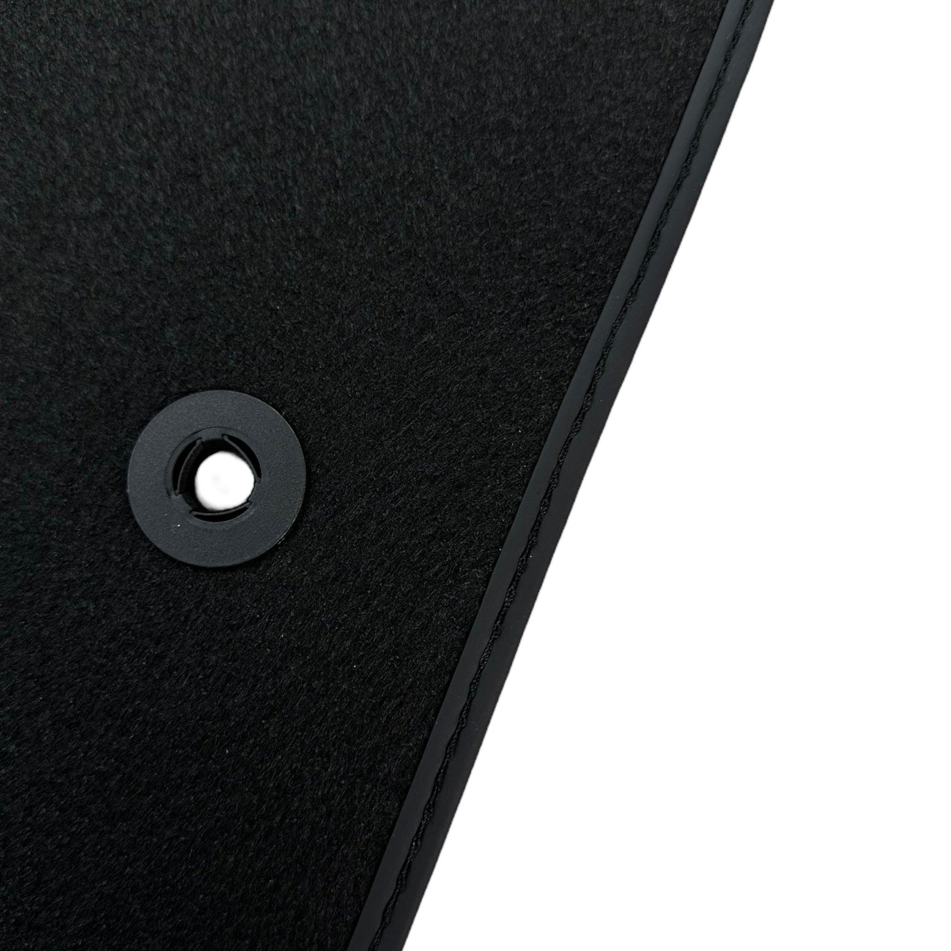 Black Floor Mats For Chevrolet Corvette C8 (2020-2024) - AutoWin