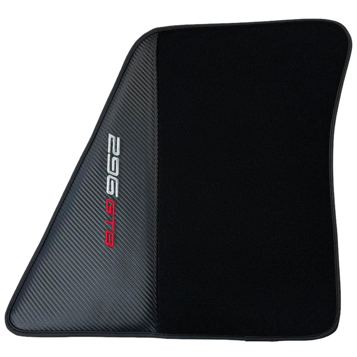 Tapis de sol noirs pour Ferrari 296 GTB (2022-2027) avec fibre de carbone - AutoWin