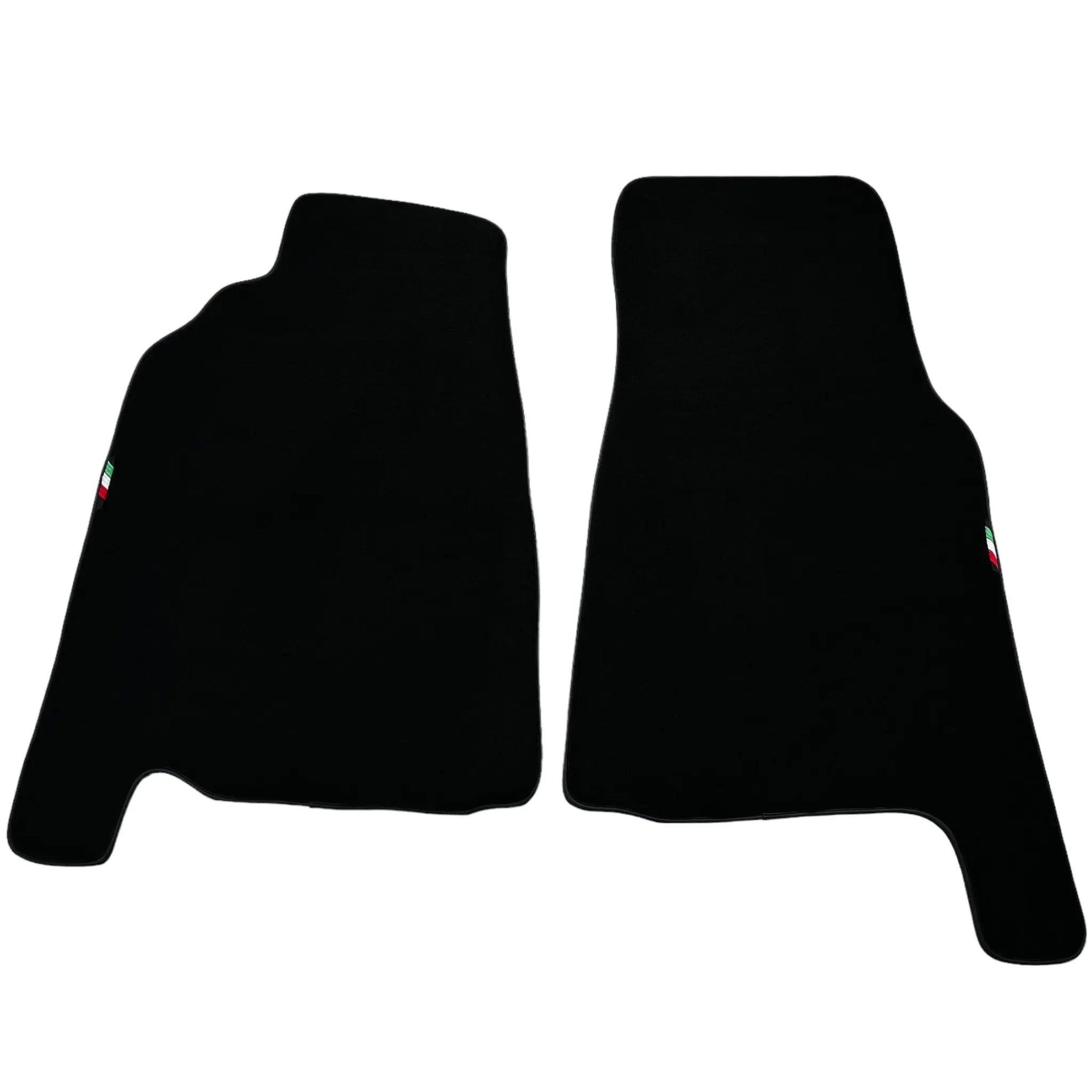 Black Floor Mats For Ferrari 456 (1992-2003) Italian Edition - AutoWin