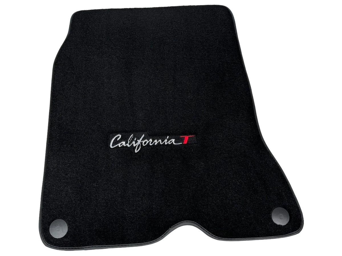 Black Floor Mats For Ferrari California T 2015–2018 - AutoWin
