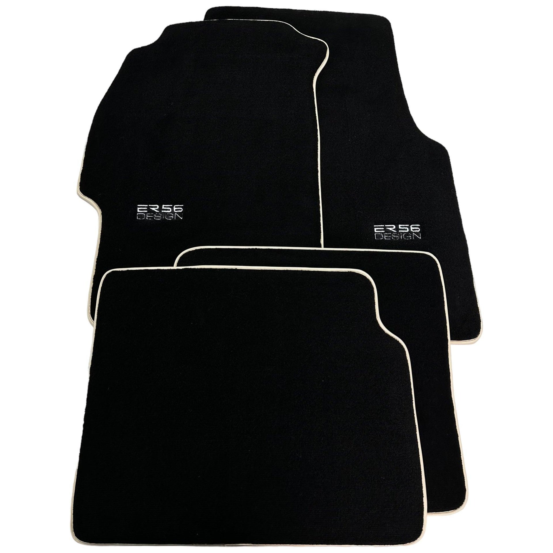 Black Floor Mats For Honda Civic VI (1995-2000) ER56 Design - AutoWin