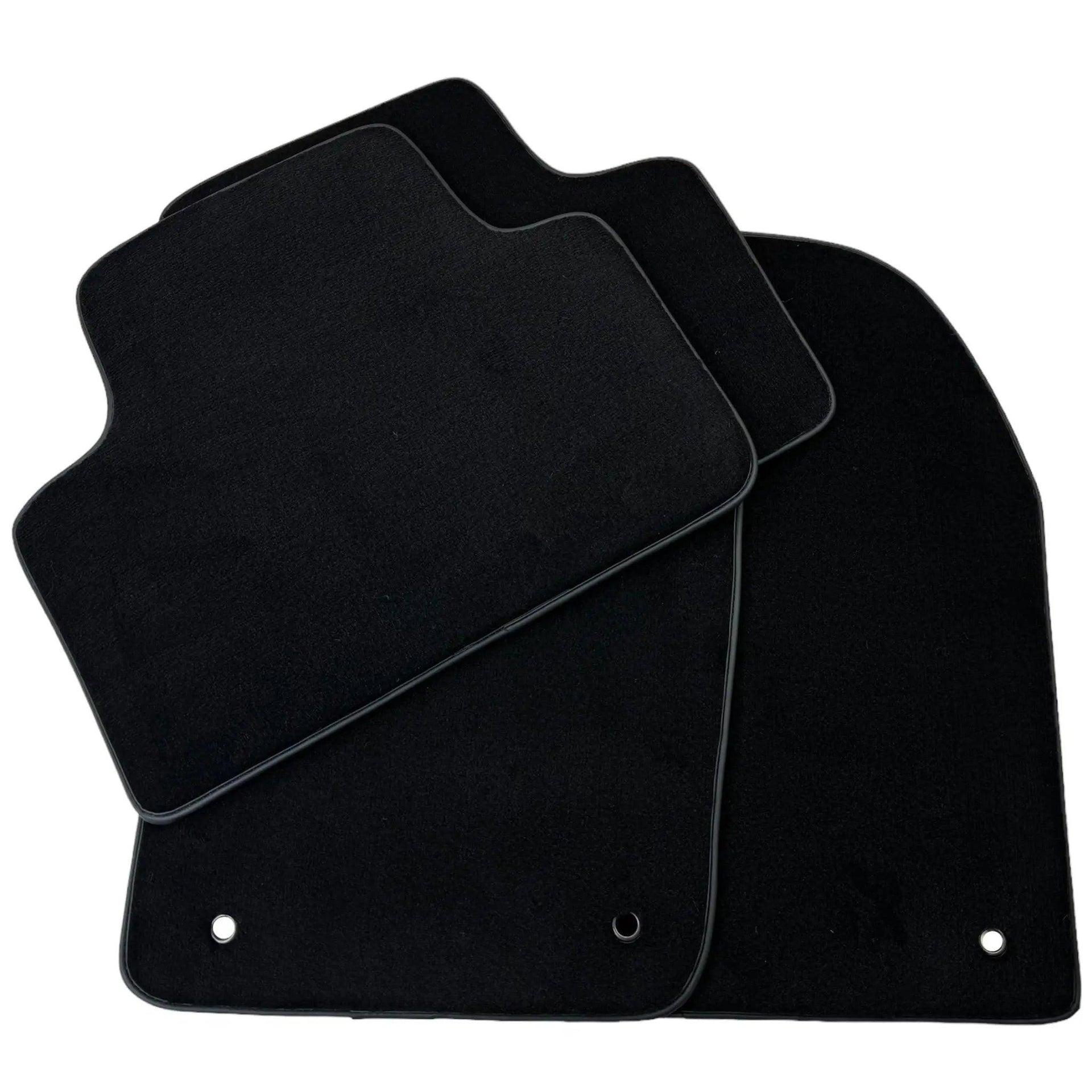 Black Floor Mats for Jeep Renegade (2014-2018) Distance Fixing Points Co-Driver 20 cm - AutoWin