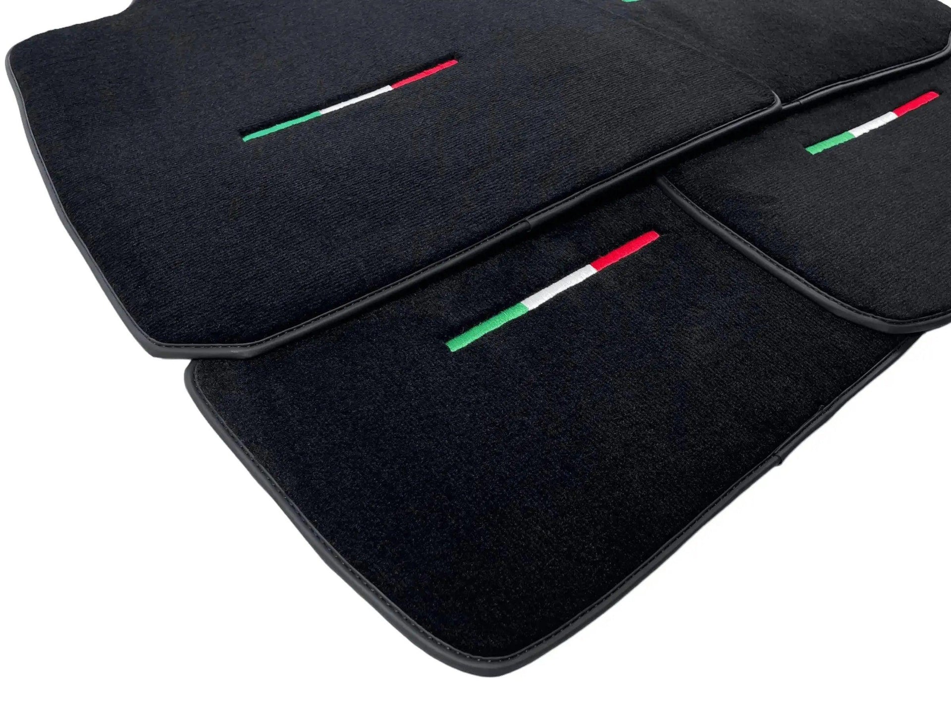 Black Floor Mats For Maserati Grecale (2023-2024) Italy Edition - AutoWin