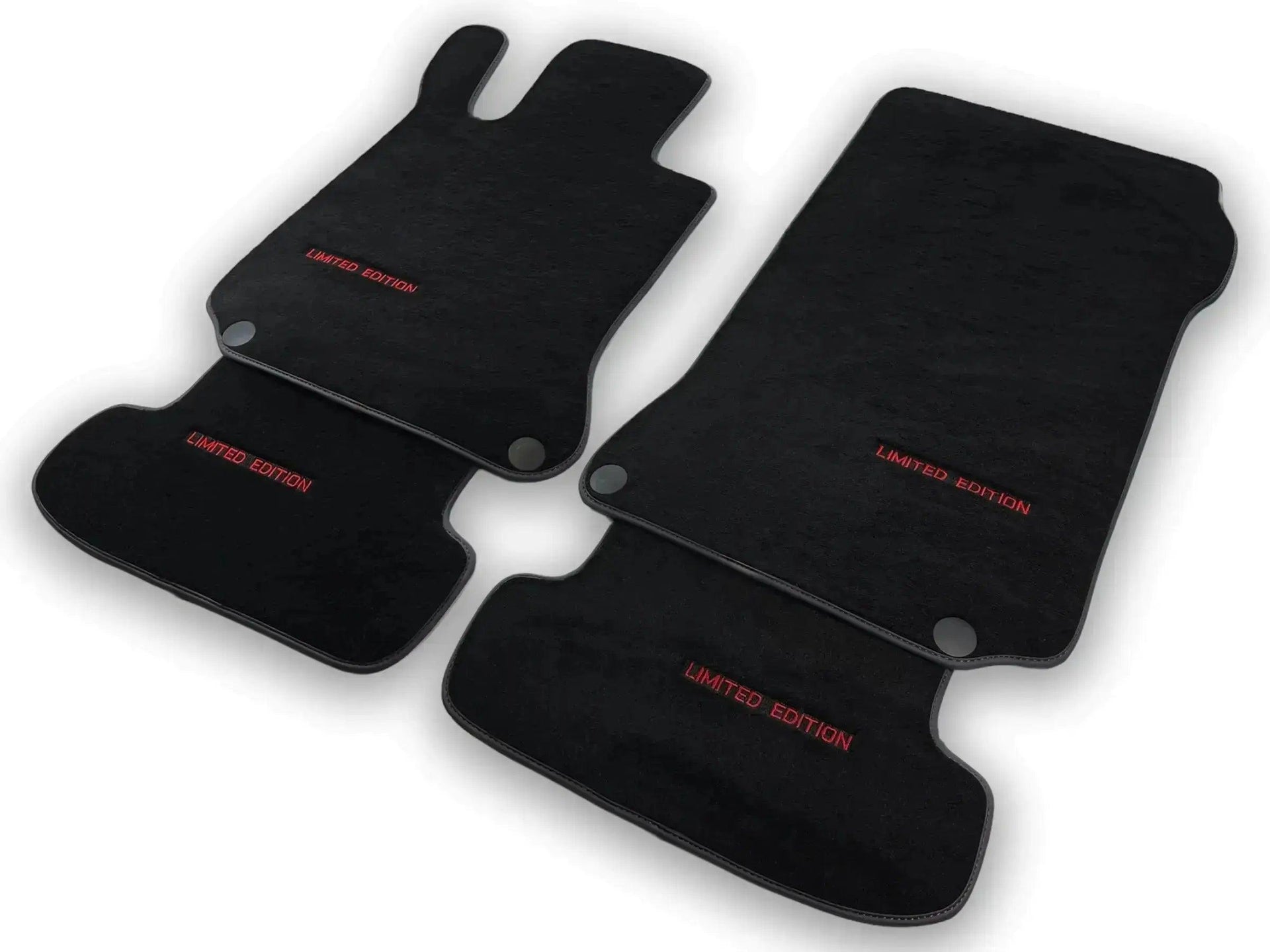 Black Floor Mats For Mercedes Benz X-Class W470 (2017-2023) | Limited Edition - AutoWin