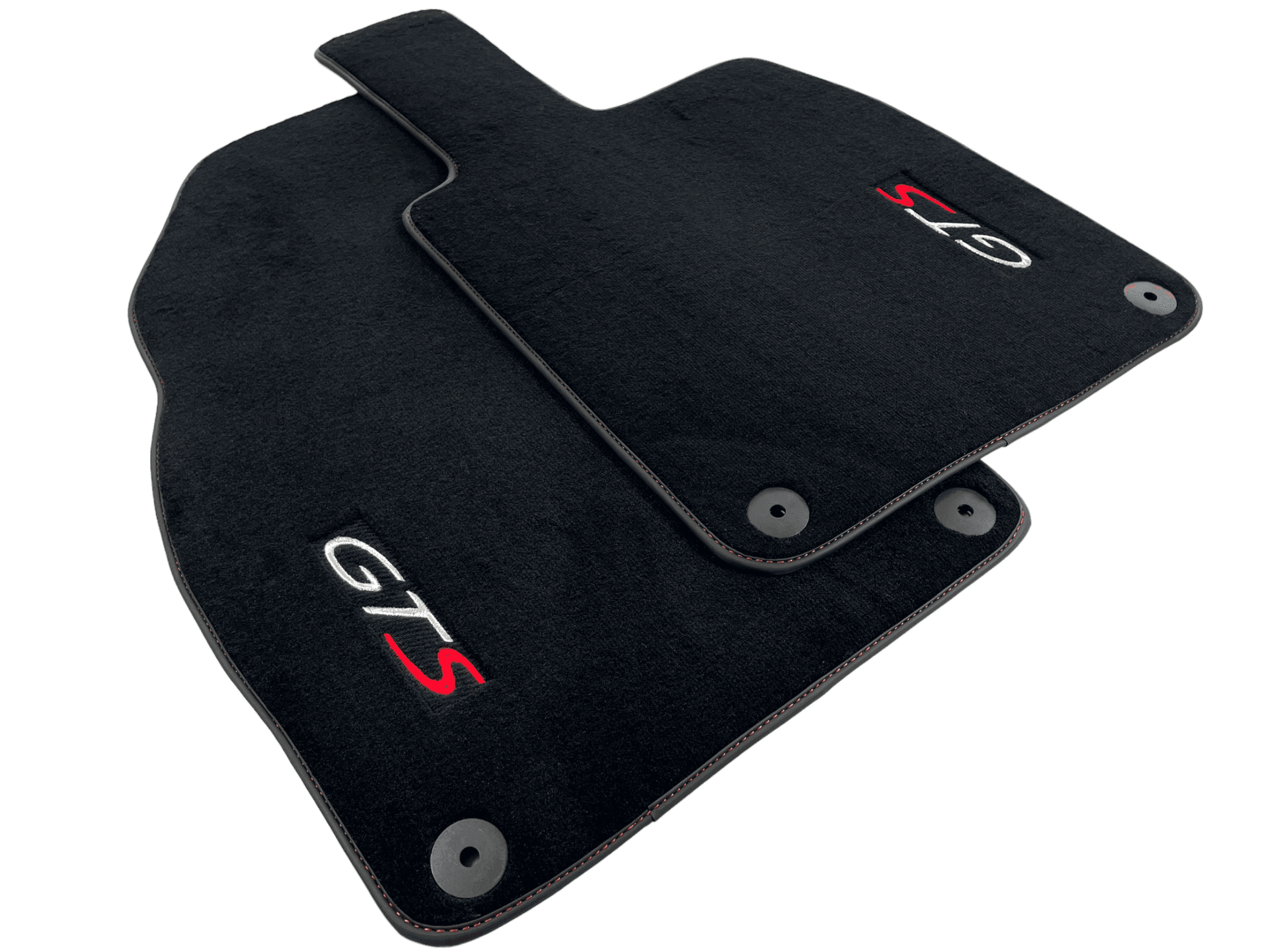 Black Floor Mats for Porsche 718 Cayman GTS (2017-2023) - AutoWin