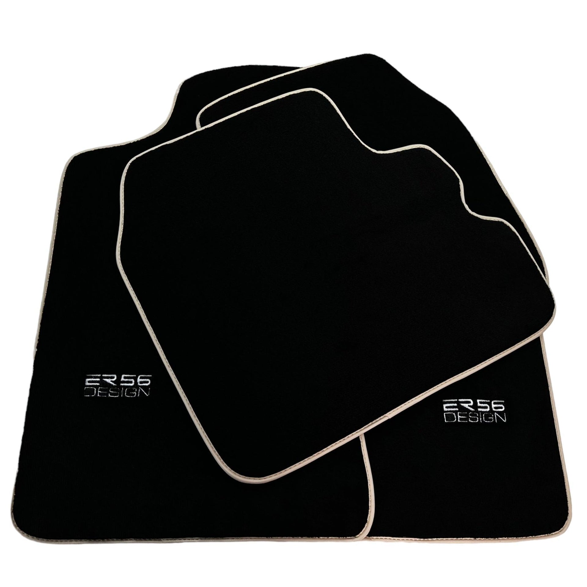Black Floor Mats For Toyota Hilux (1998-2005) ER56 Design - AutoWin