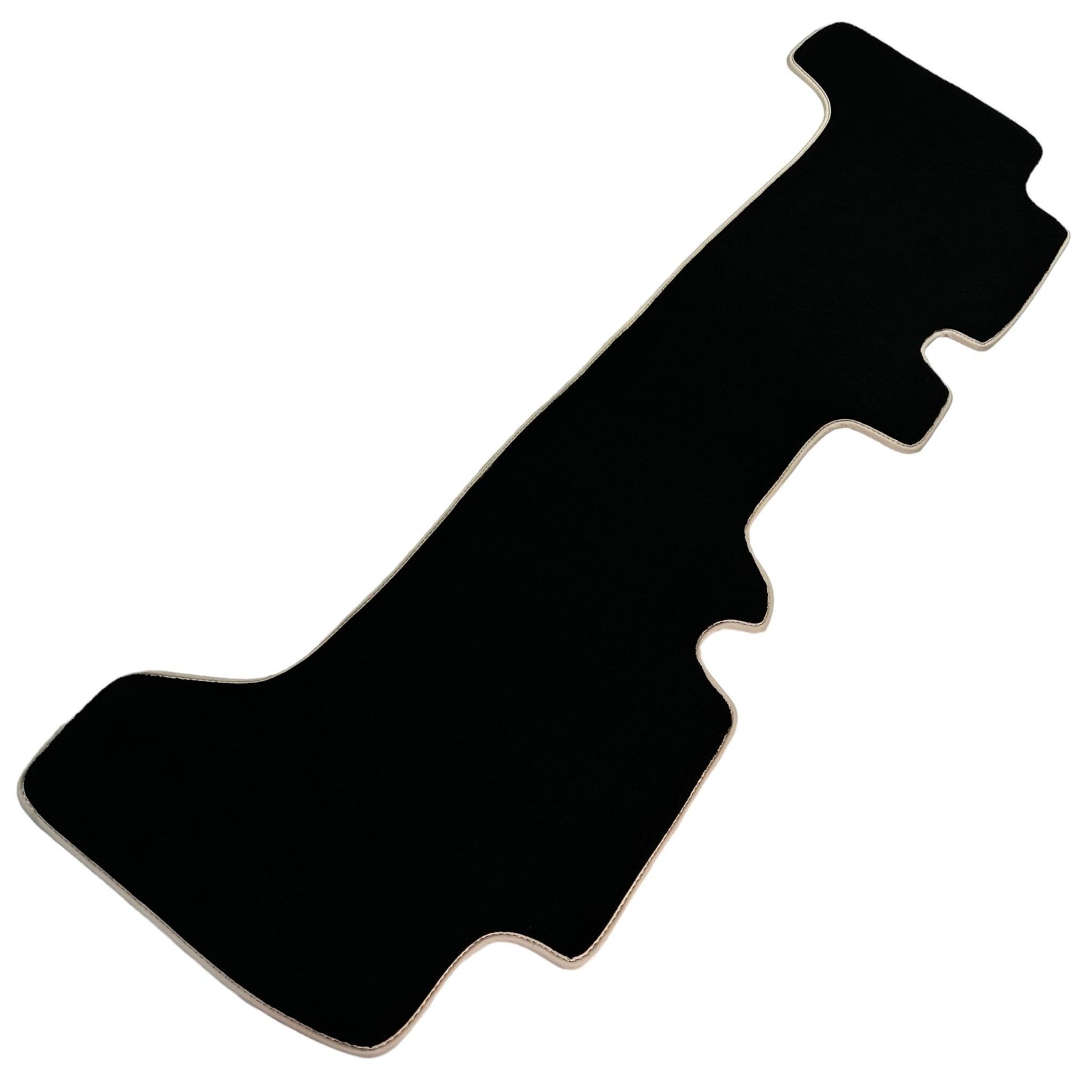 Black Floor Mats For Toyota Land Cruiser 80 (1985-1997) Beige Trim | ER56 Design - AutoWin