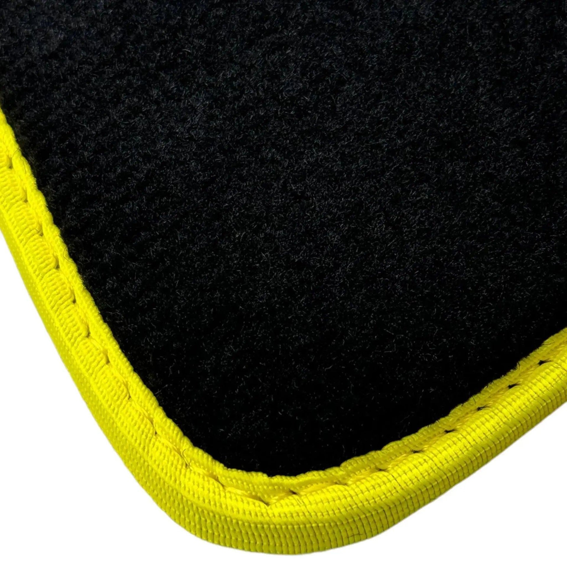 Black Mats For BMW M3 G80 | Fighter Jet Edition | Yellow Trim - AutoWin