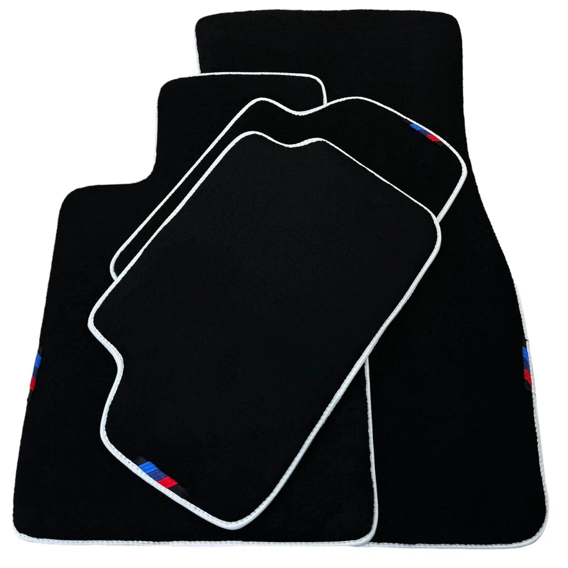 Black Mats For BMW X6M F96 SUV | White Trim - AutoWin