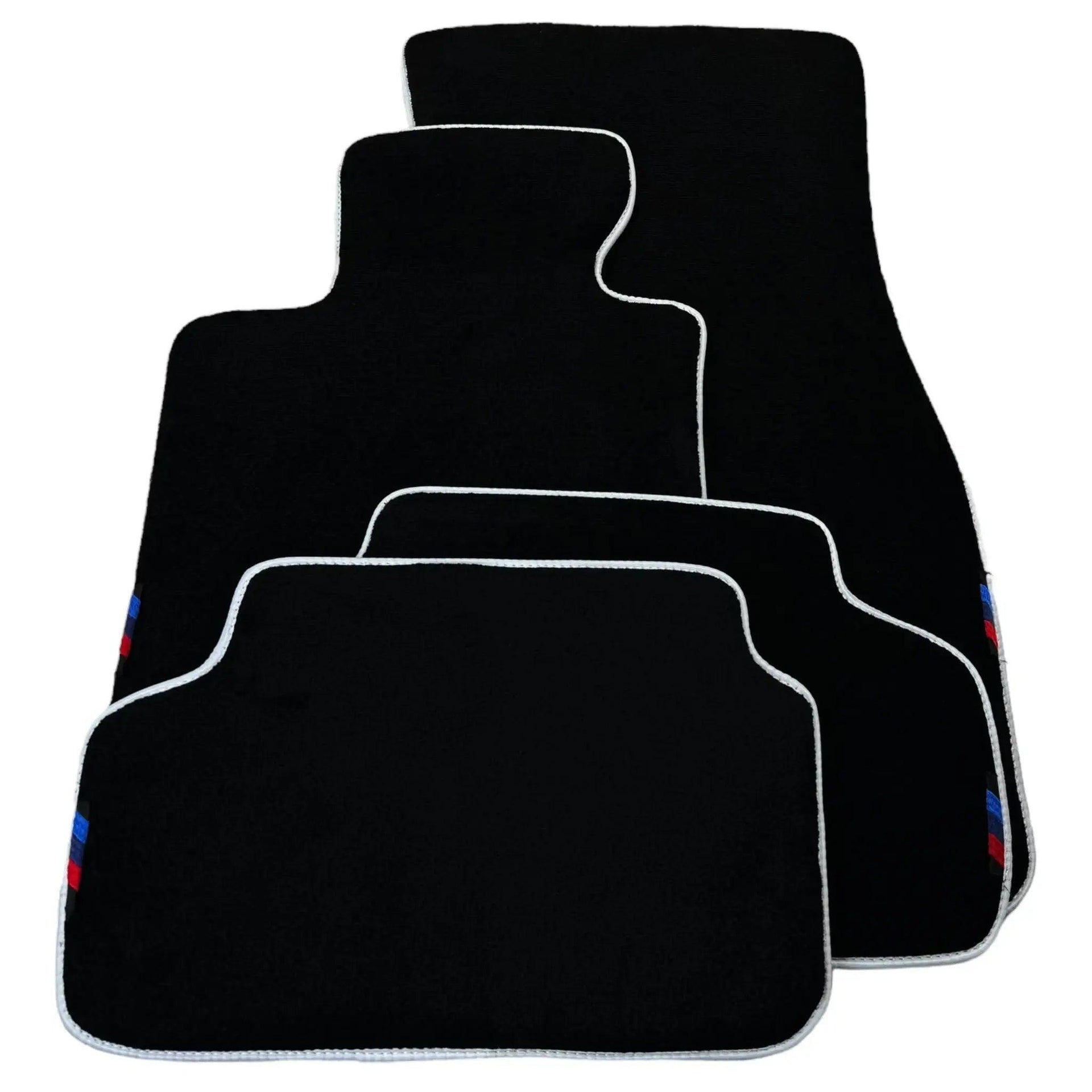Black Mats For BMW X6M F96 SUV | White Trim - AutoWin