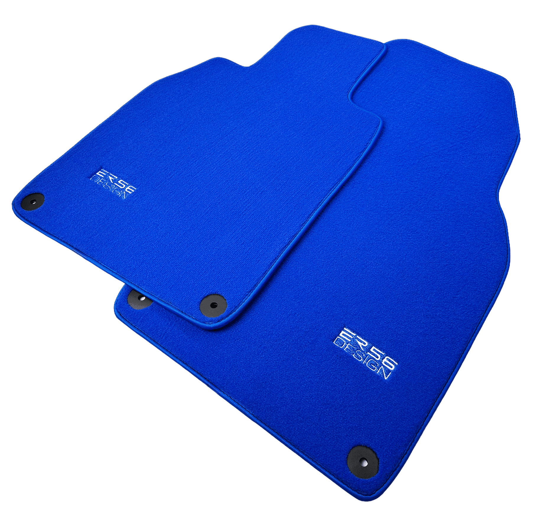 Blue Floor Mats for Porsche 718 Boxster (2016-2023) | Er56 Design - AutoWin