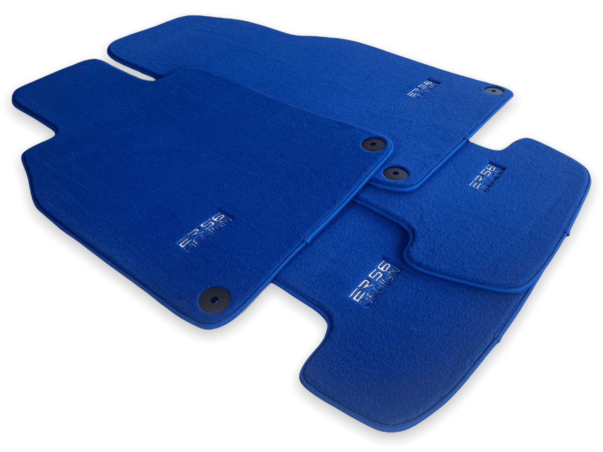 Blue Floor Mats for Porsche Panamera (2009-2016) | ER56 Design - AutoWin